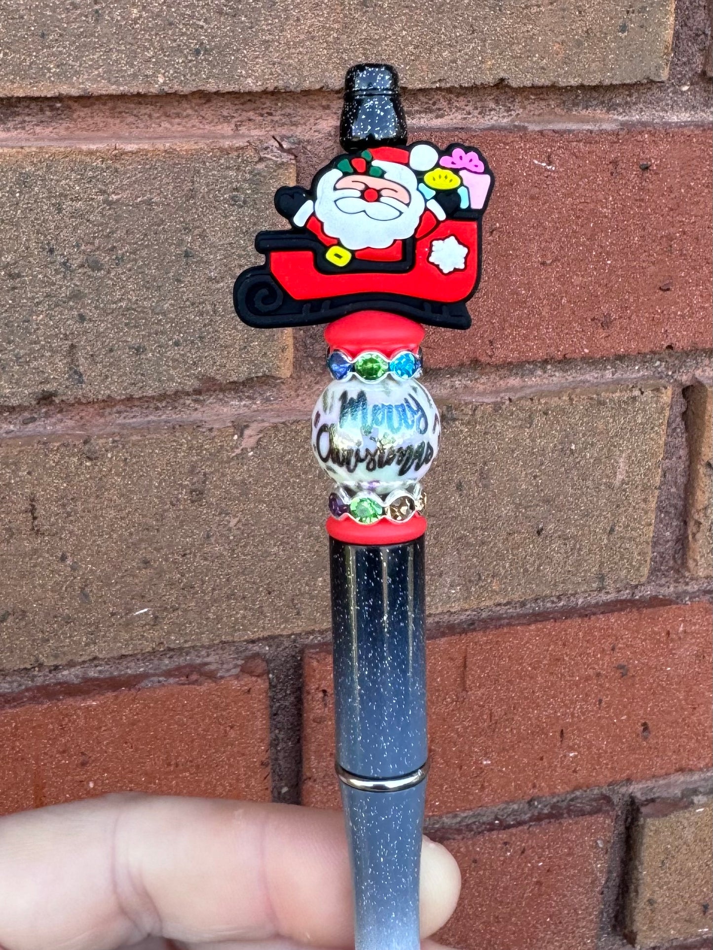 (Wholesale) Merry Christmas Sleigh Pen