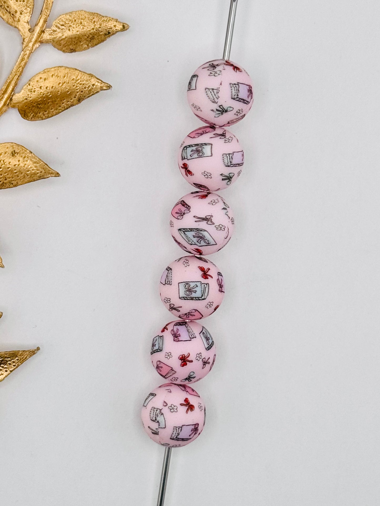 P310 Coquette Bow Book Print