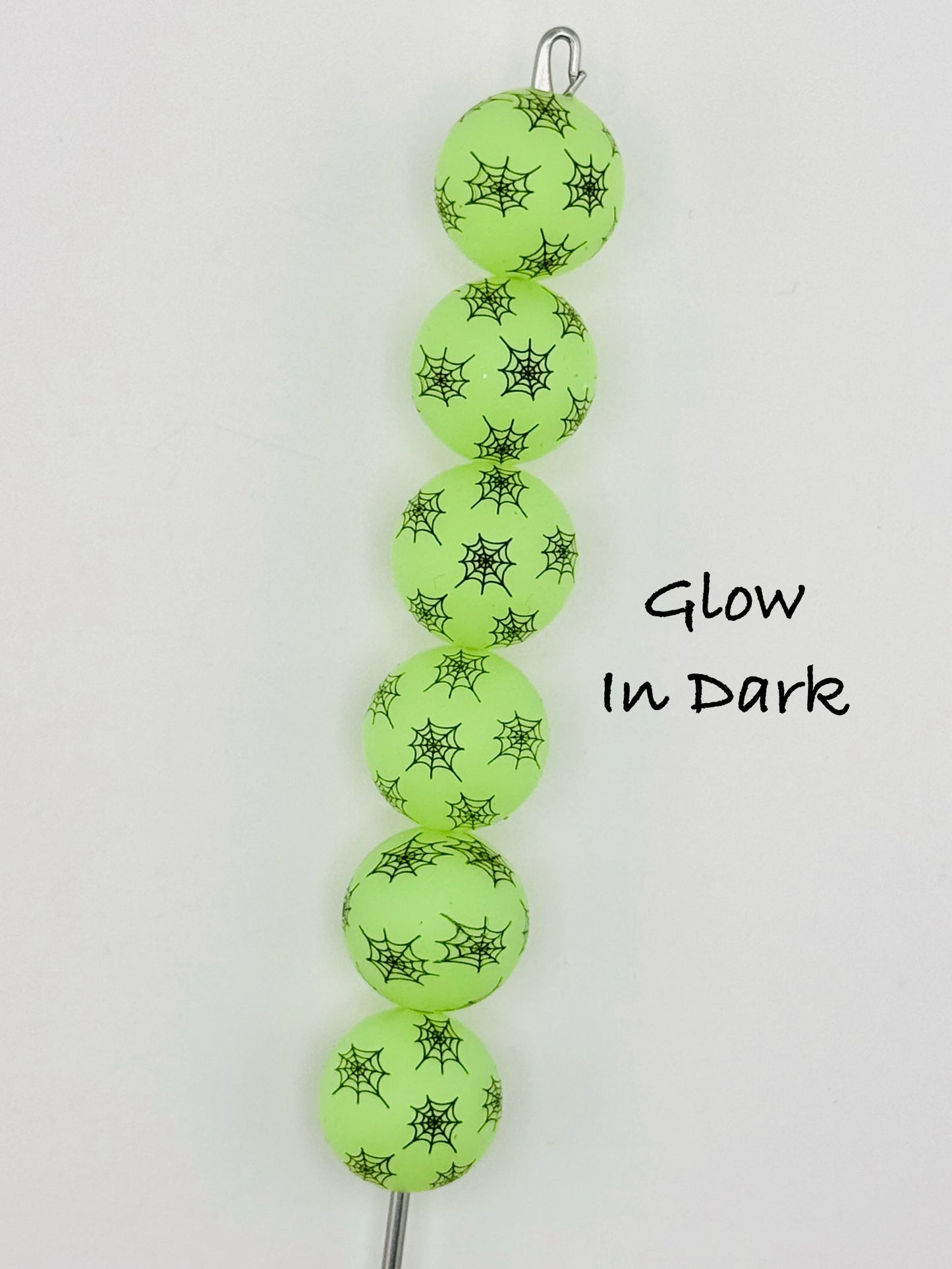 P402 Glow Green Web Print