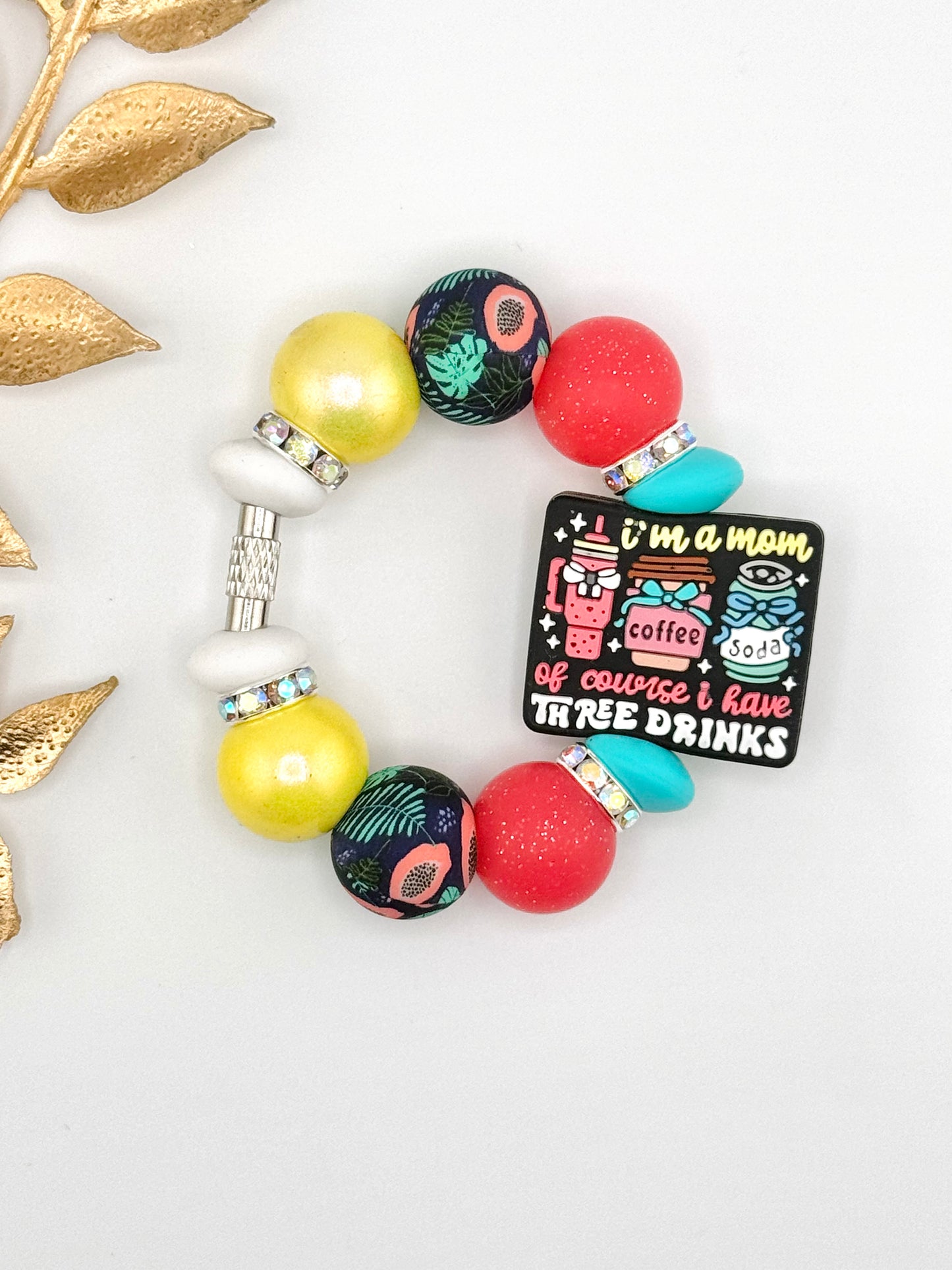 (Wholesale) Cup Charm ~ I’m A Mom