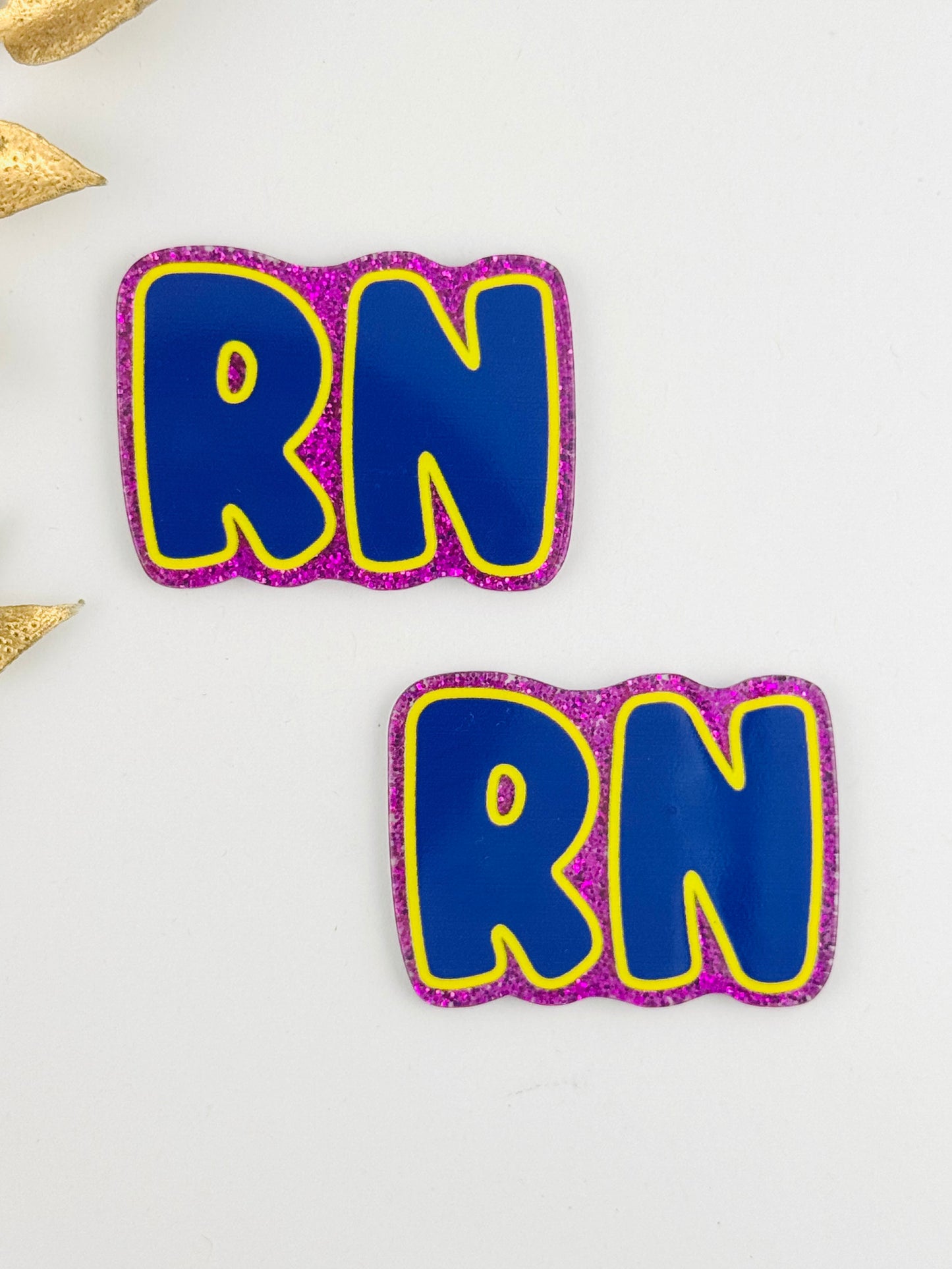 Glitter Acrylic Flatback ~ 1010N ~ RN