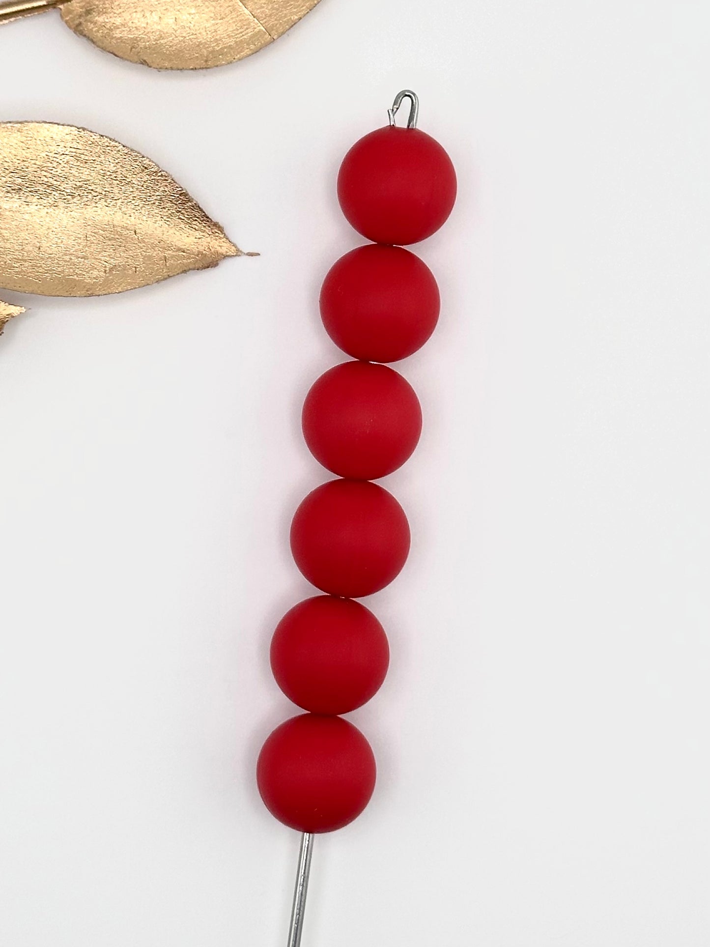 #158 Solid Christmas Red