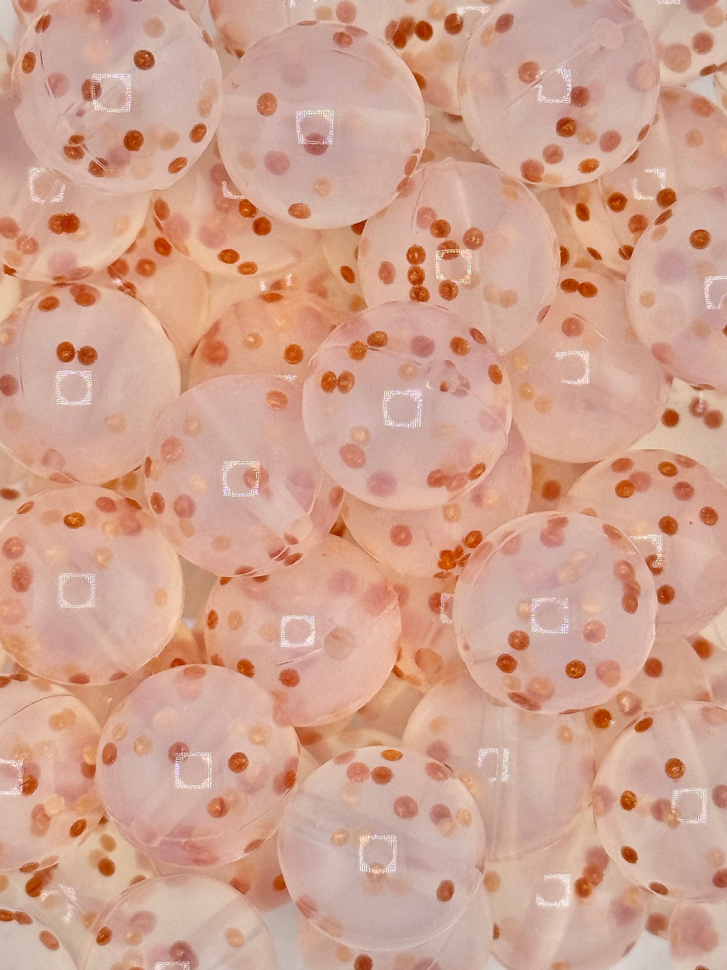 P369 Rose Gold Confetti 15mm Silicone