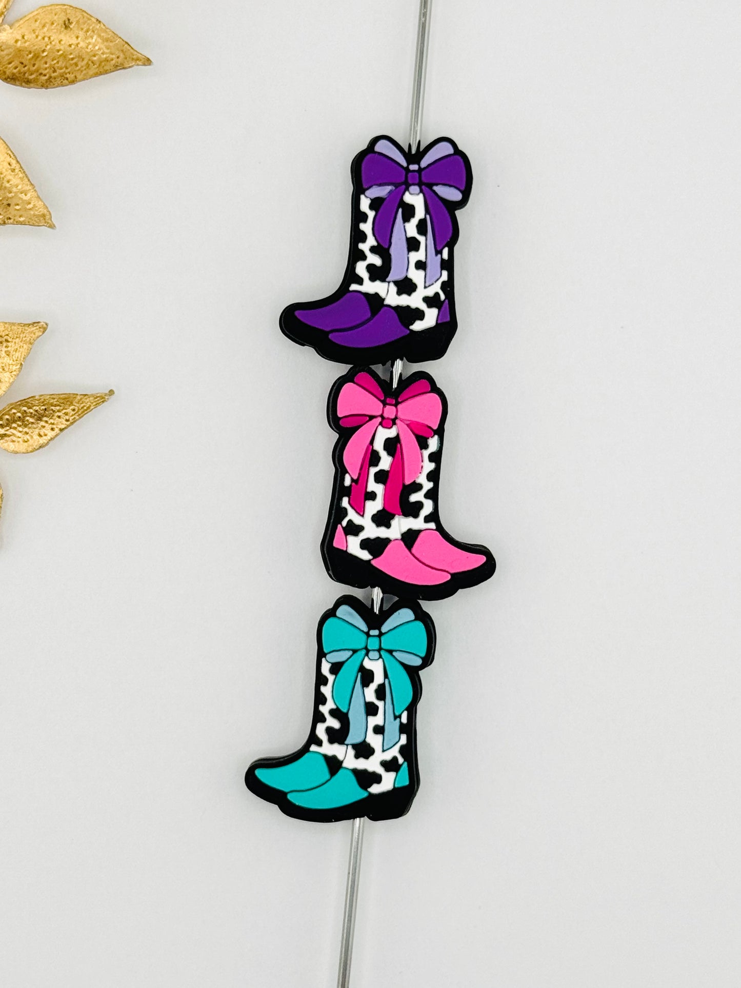 Cow Bow Boots Focal