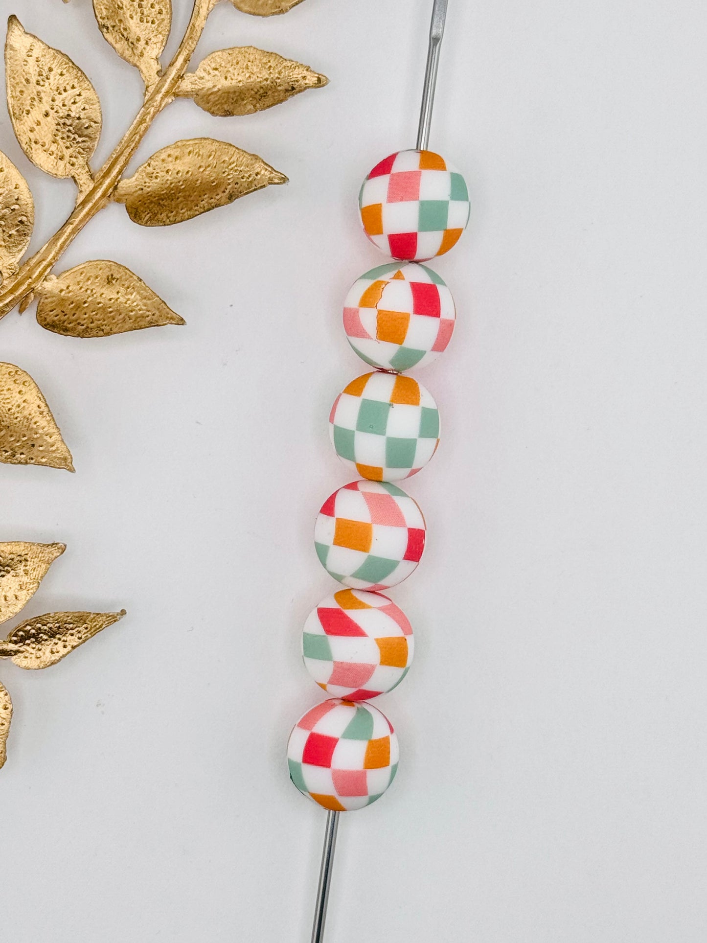 P314 Summer Vibes Checker Print