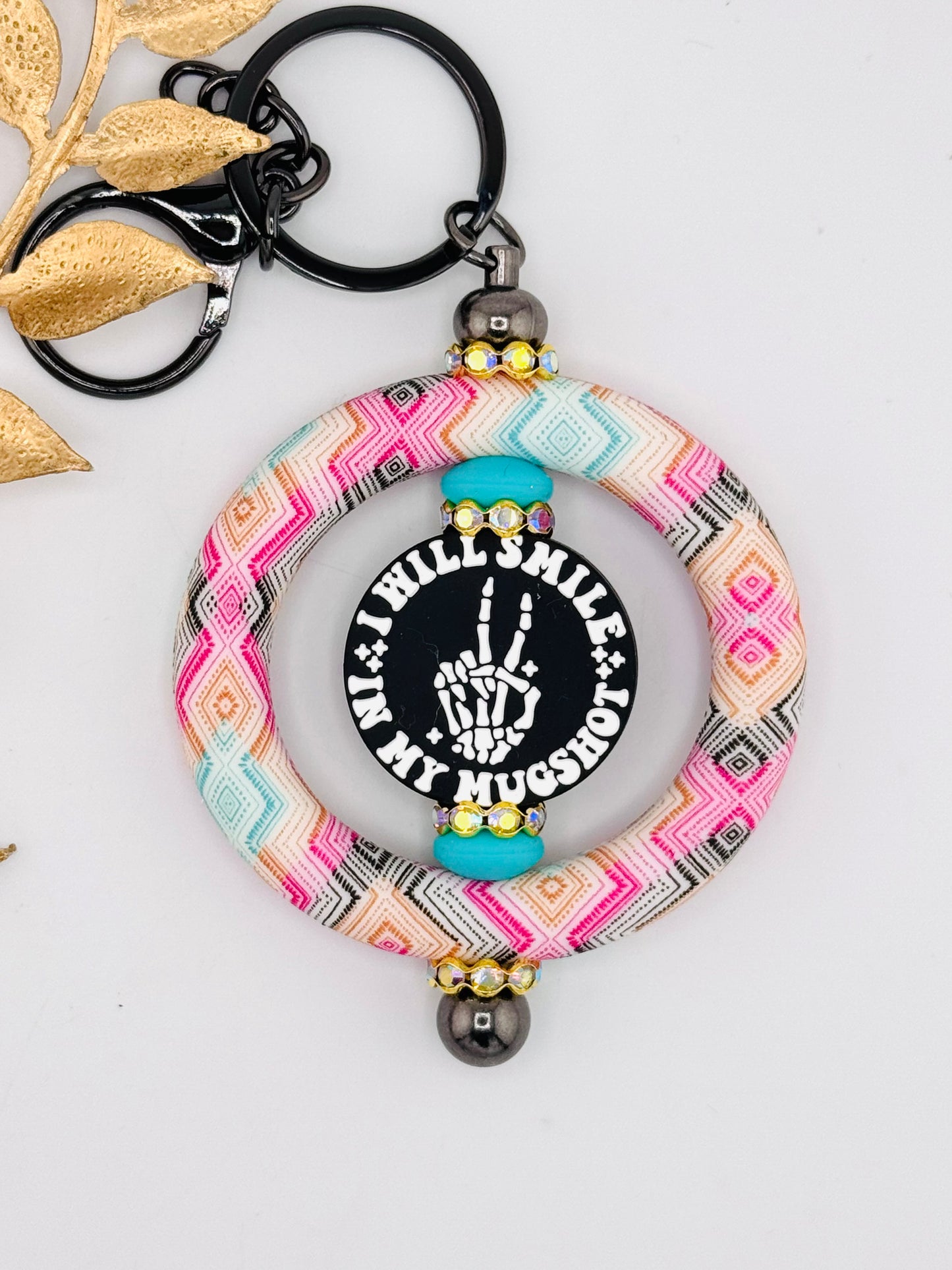 Key Ring Kit ~ Smile In My Mugshot *custom