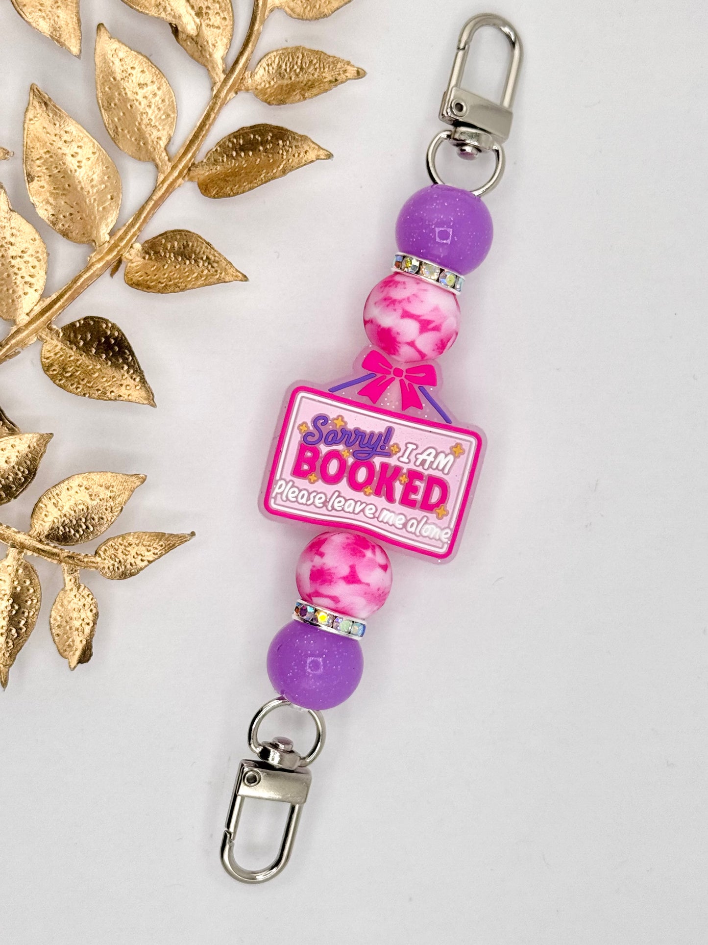 (Wholesale) E-Reader Strap ~ Sorry, I Am Booked ~ Interchangeable