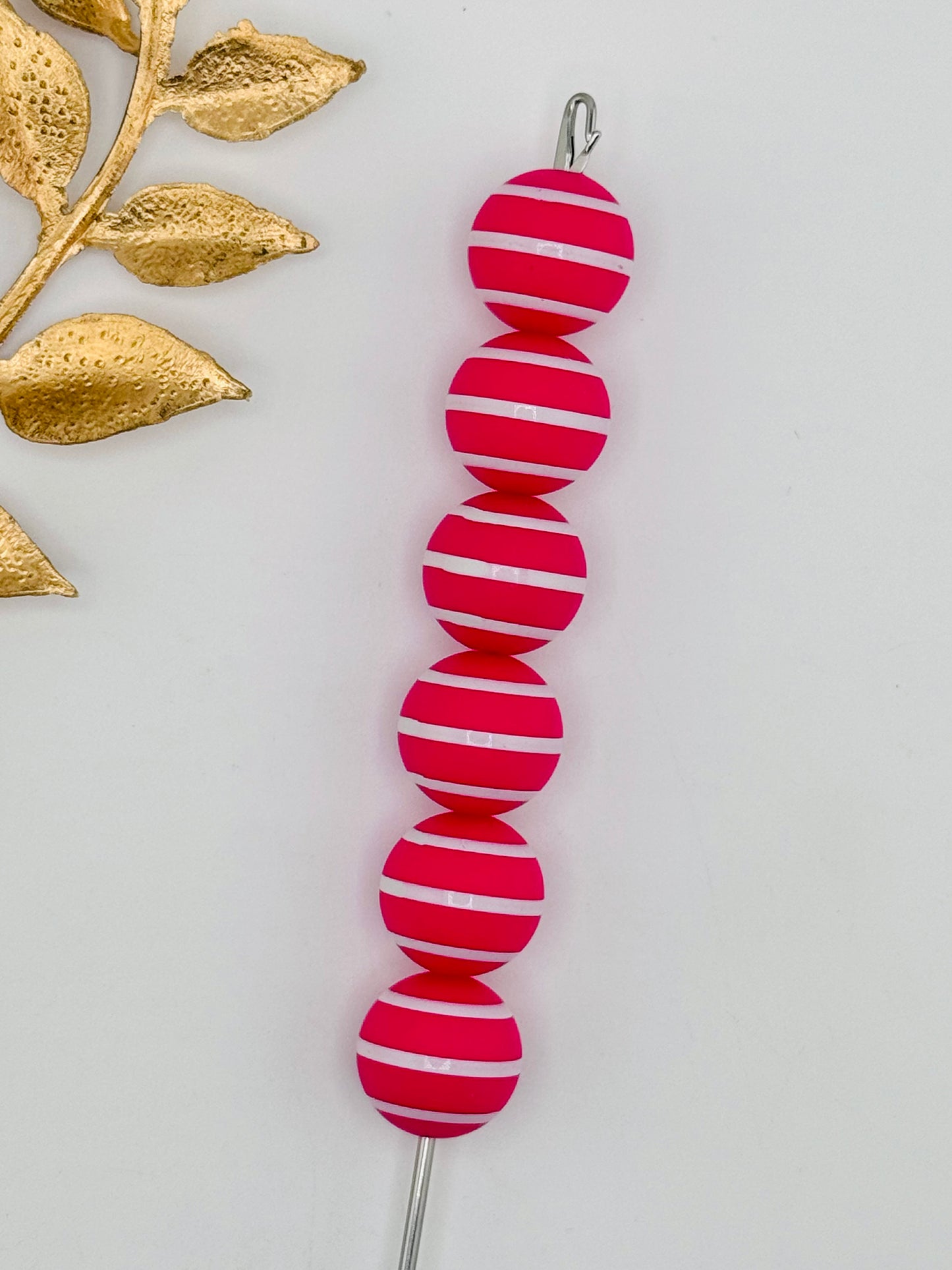 P168 Fuchsia Stripe Print