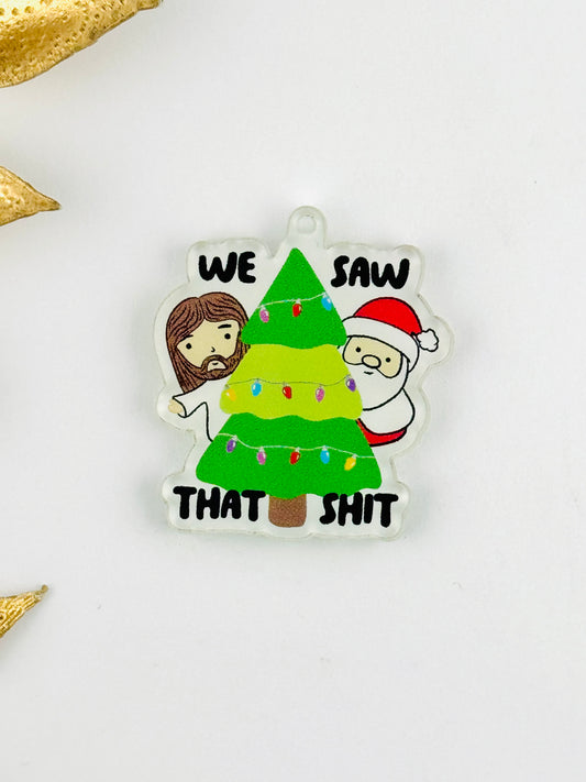 Dust Plug Charm ~ We Saw That Shit