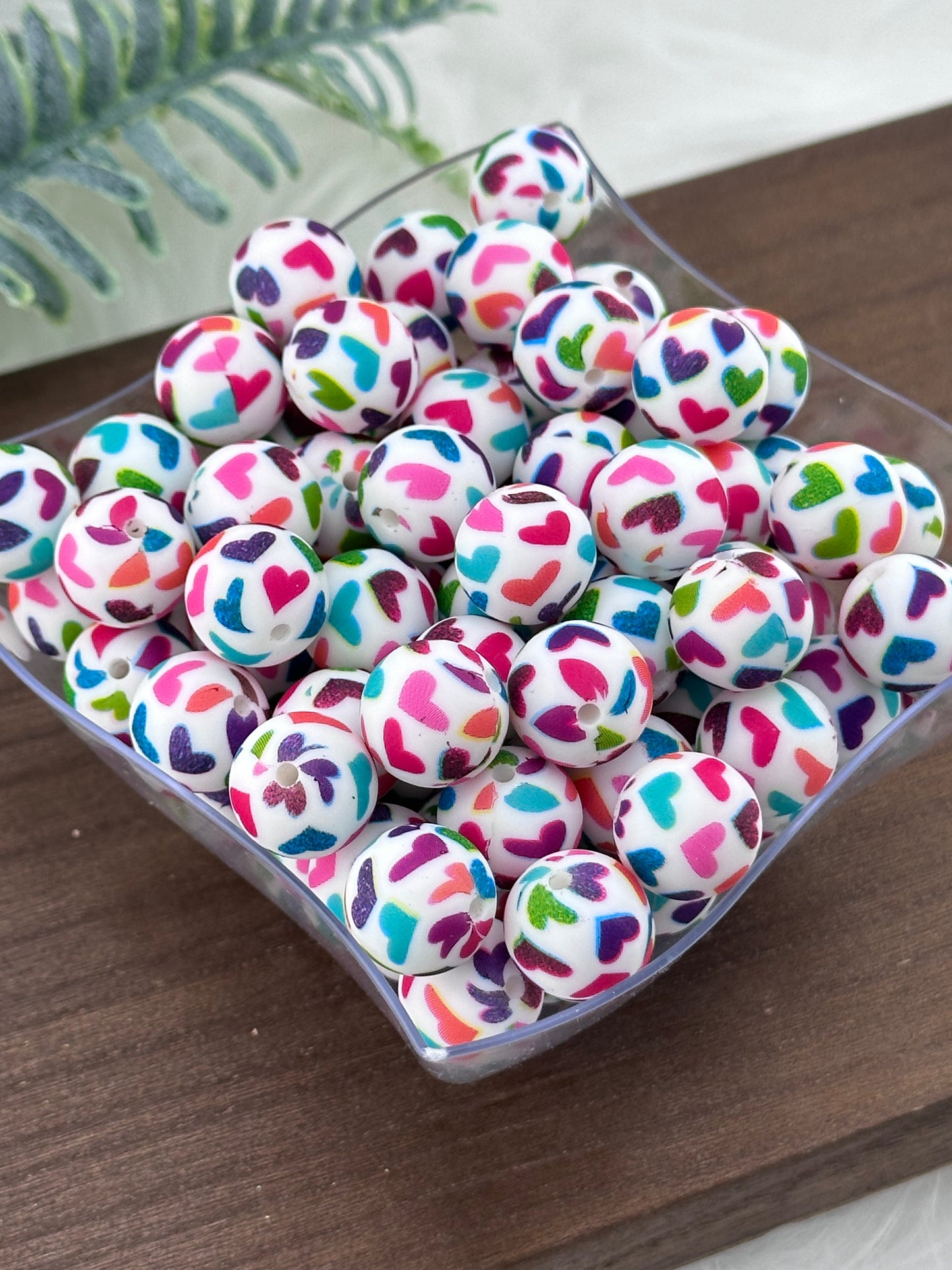 P279 Bright Hearts 15mm Print