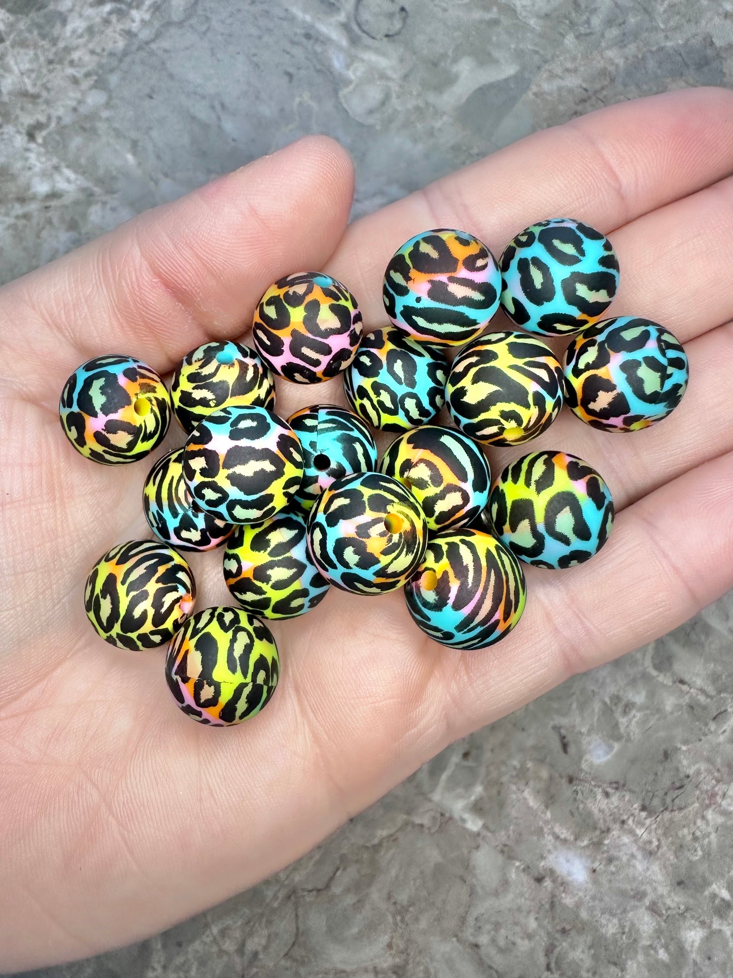 Circus Leopard 15mm Print