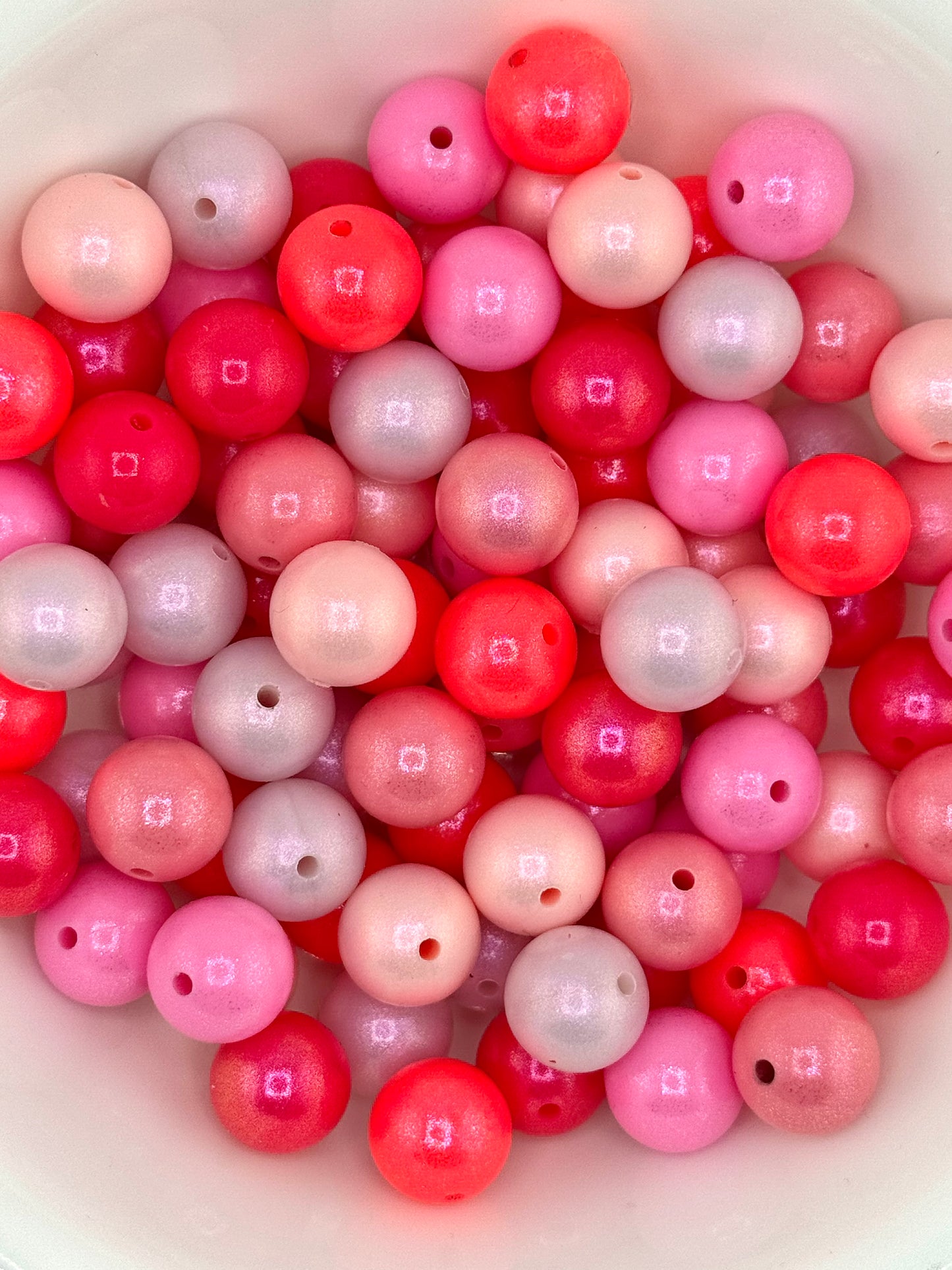 Opal 18ct Mix ~ Pinks 15mm