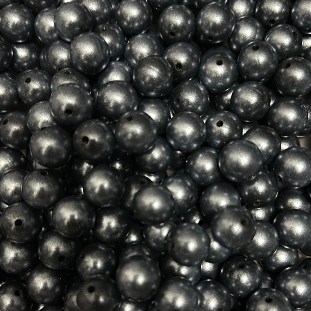 Silvery Opal #27 Black 15mm