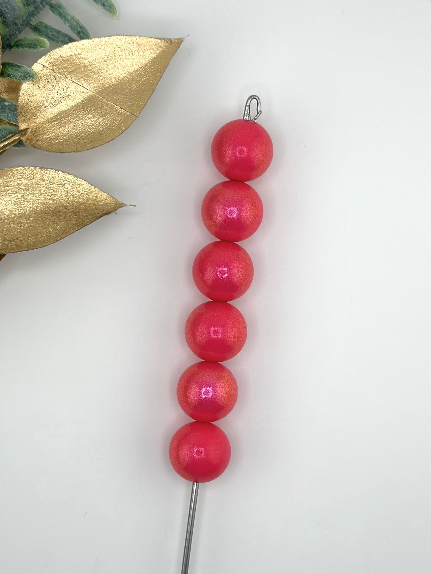 Glimmer ~ #176 Sarsaparilla Pink 15mm