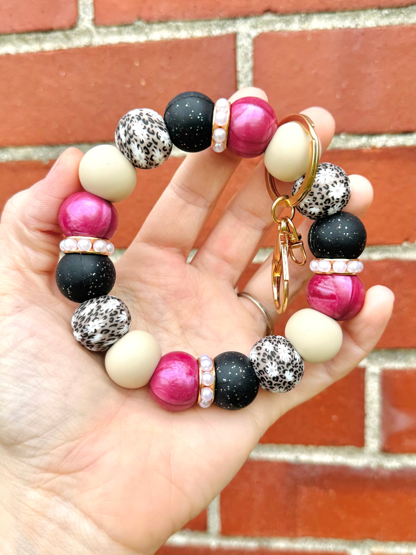 Wristlet 19mm Kit ~ Leopard Daisy