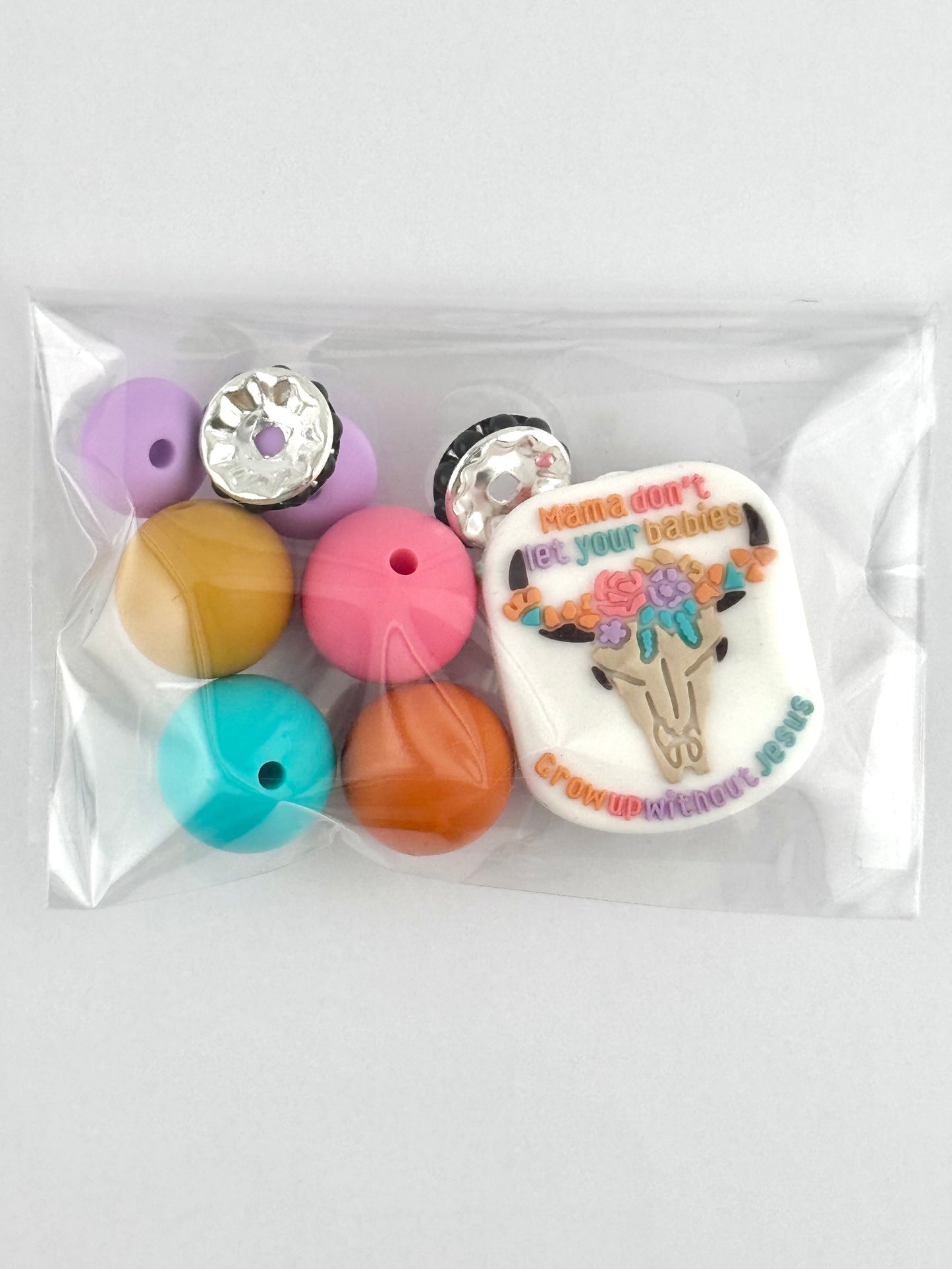Bead Bag - Mama’s Don’t Let Your Babies Grow Up Without Jesus