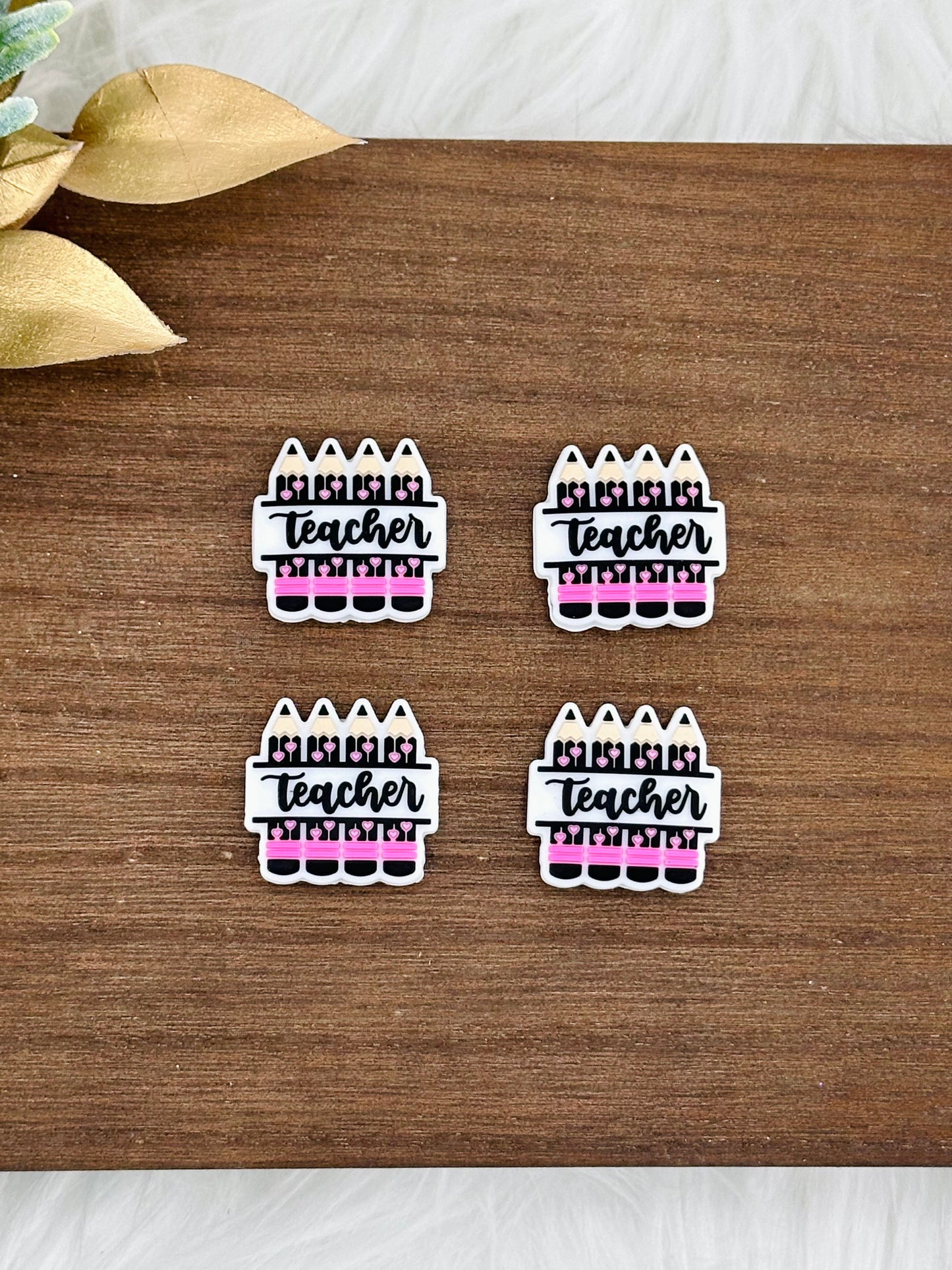 Teacher Heart Pencil Focal