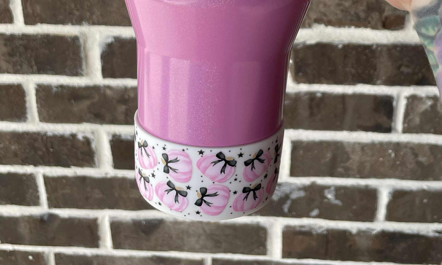 Raised 3D Pinky Pumpkins Tumbler Boot *Exclusive