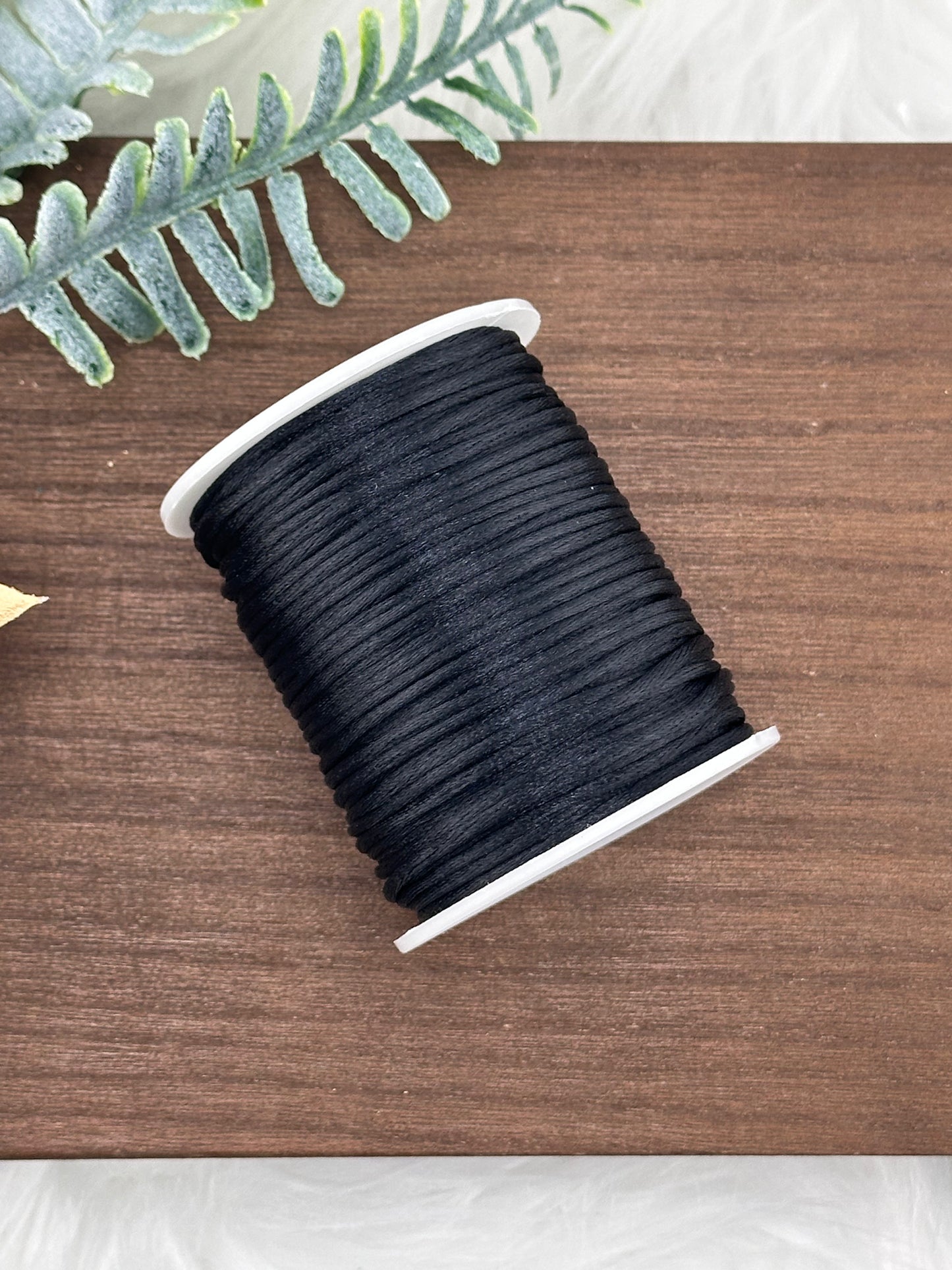 Nylon Cord 1.5mm Black (#2) 50m Roll