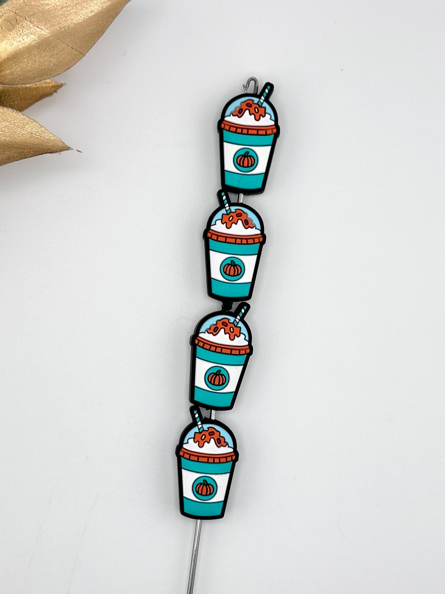 Turquoise Pumpkin Frappe Focal