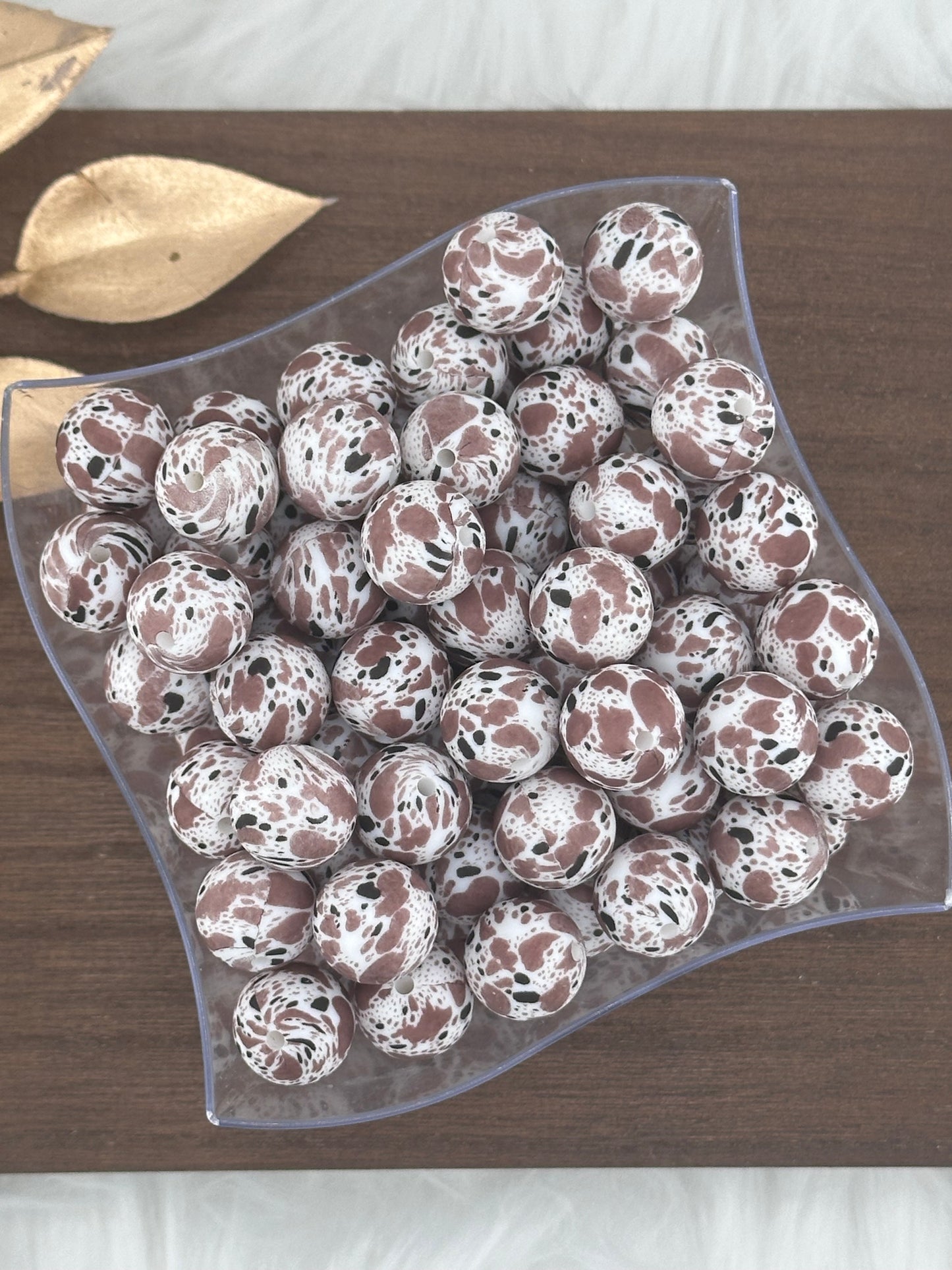 P328 Speckled Cow Hide Print