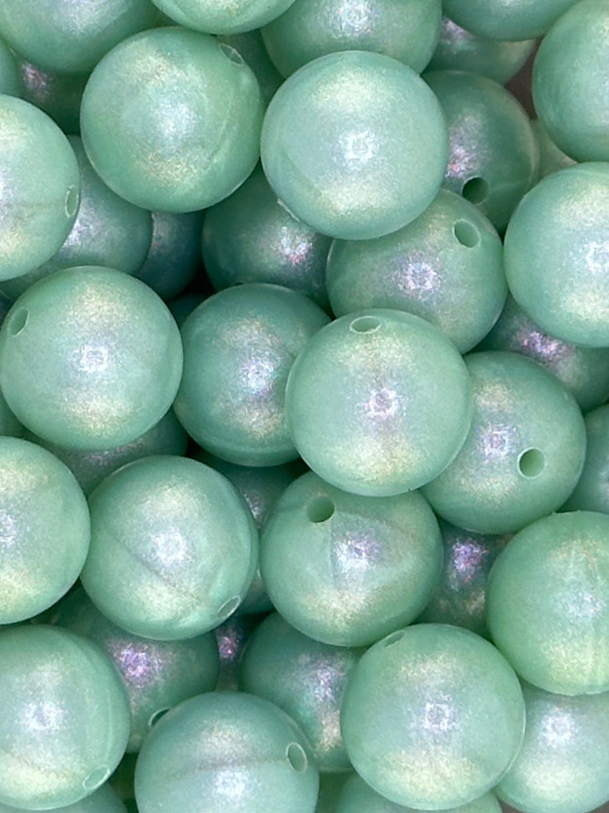 Opal #155 Pearl Seafoam 15mm Round