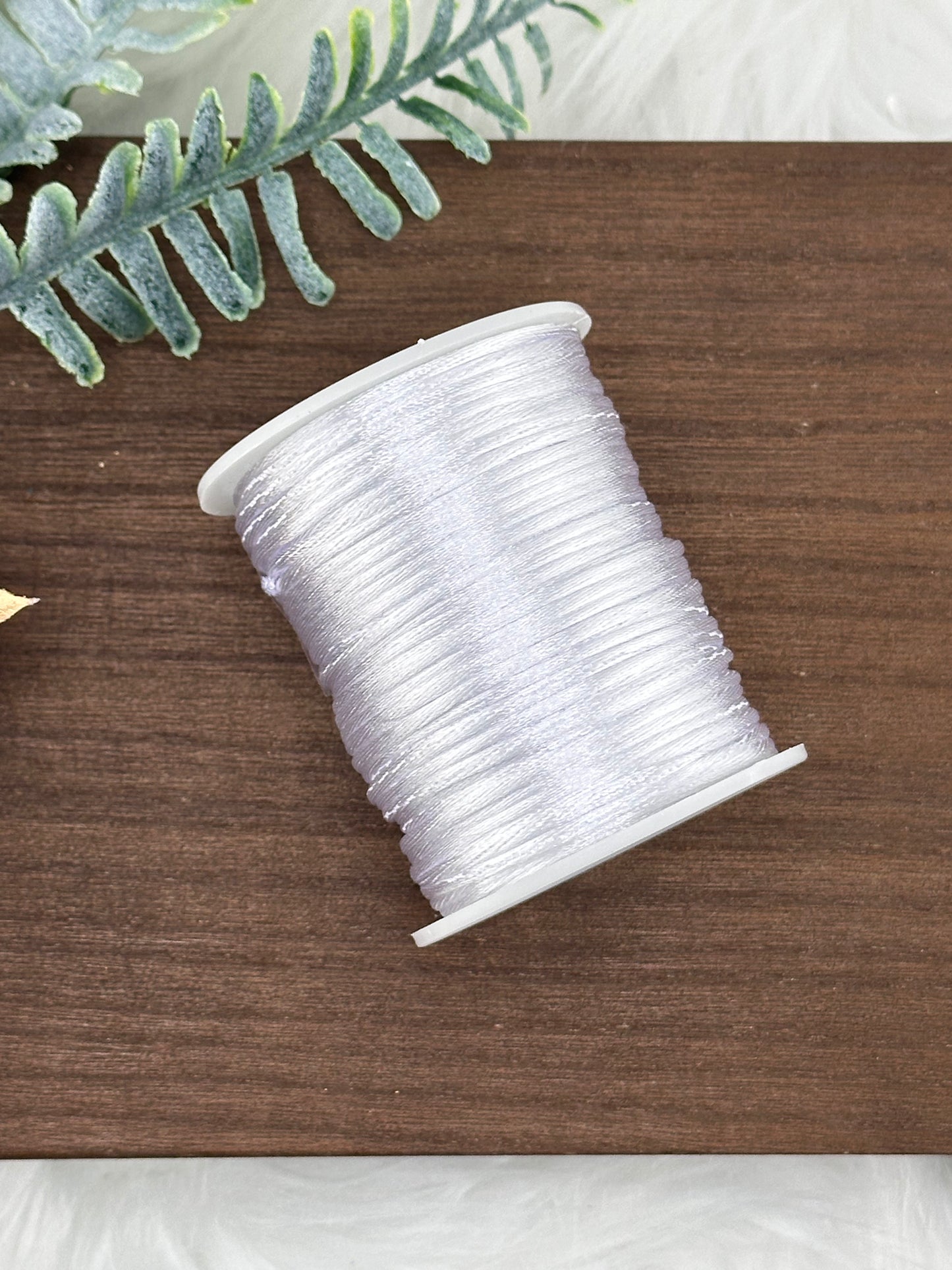 Nylon Cord 1.5mm White (#1) 50m Roll