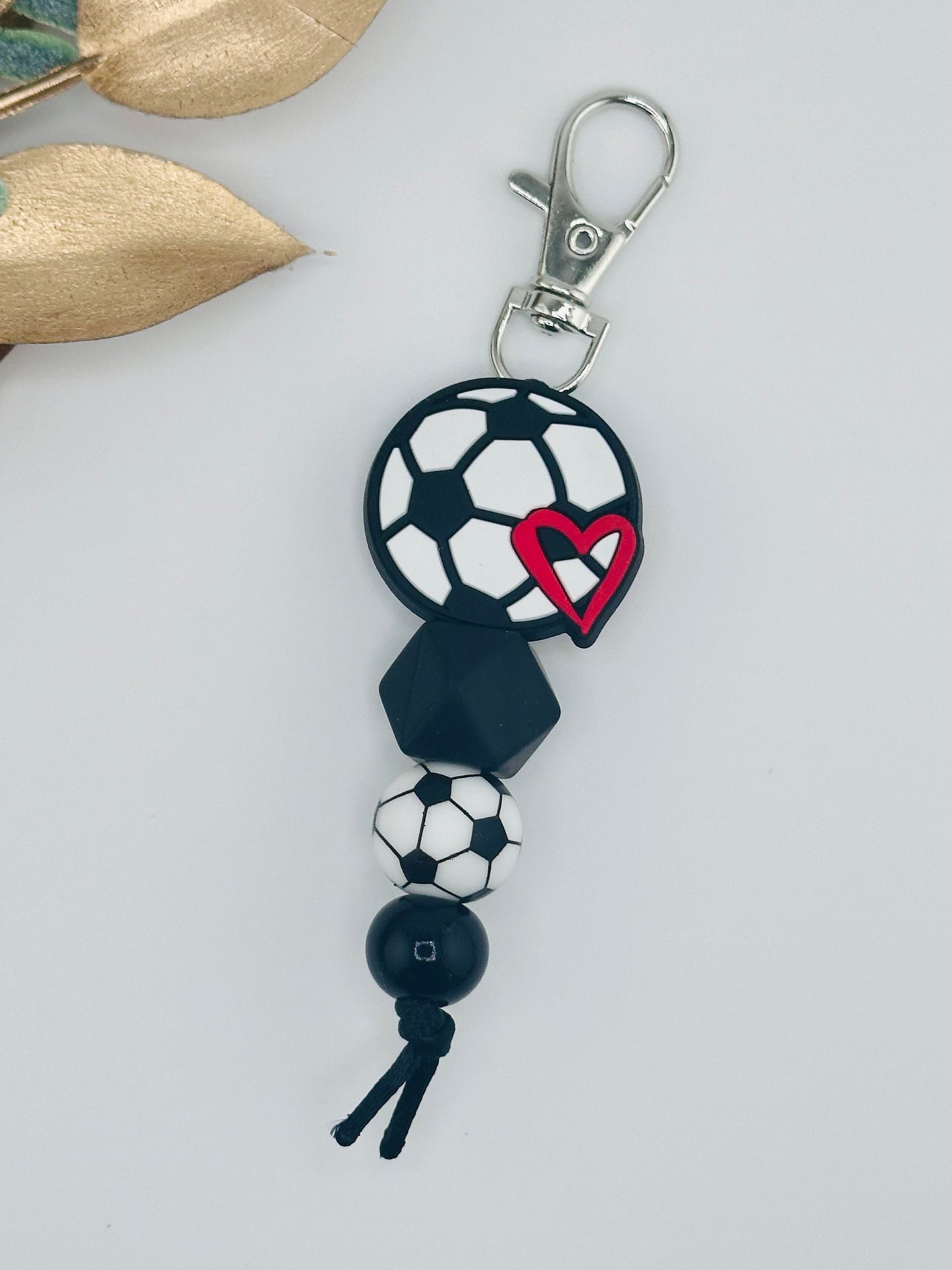 (Wholesale) Soccer Love Mini Keychain