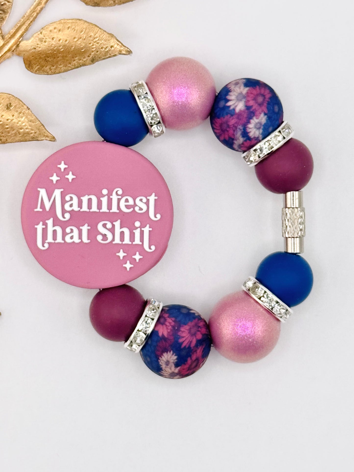 (Wholesale) Cup Charm ~ Manifest That Blush *Custom