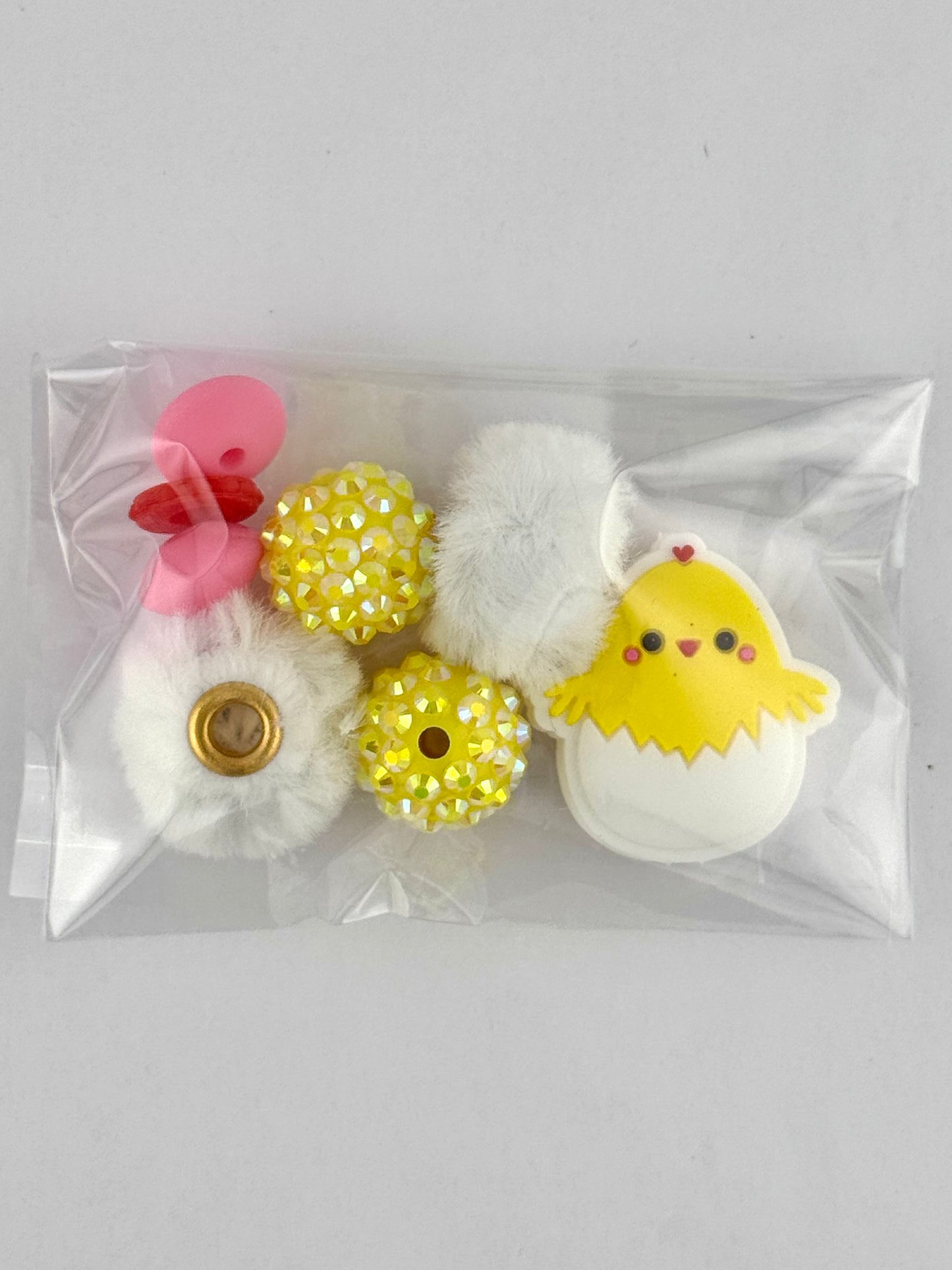 Bead Bag - Baby Chick
