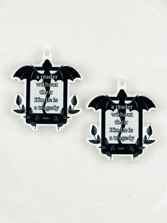 Dust Plug Charm ~ A Reader Without Is A Tragedy