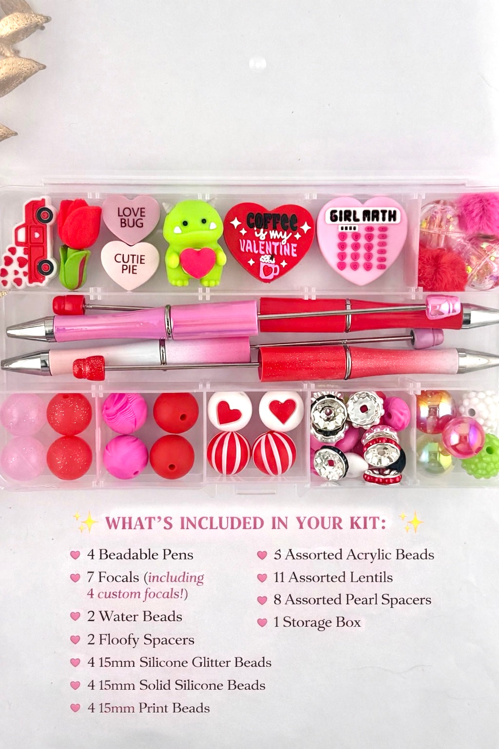 Valentineās Day Pen Kit (52pc Bundle)