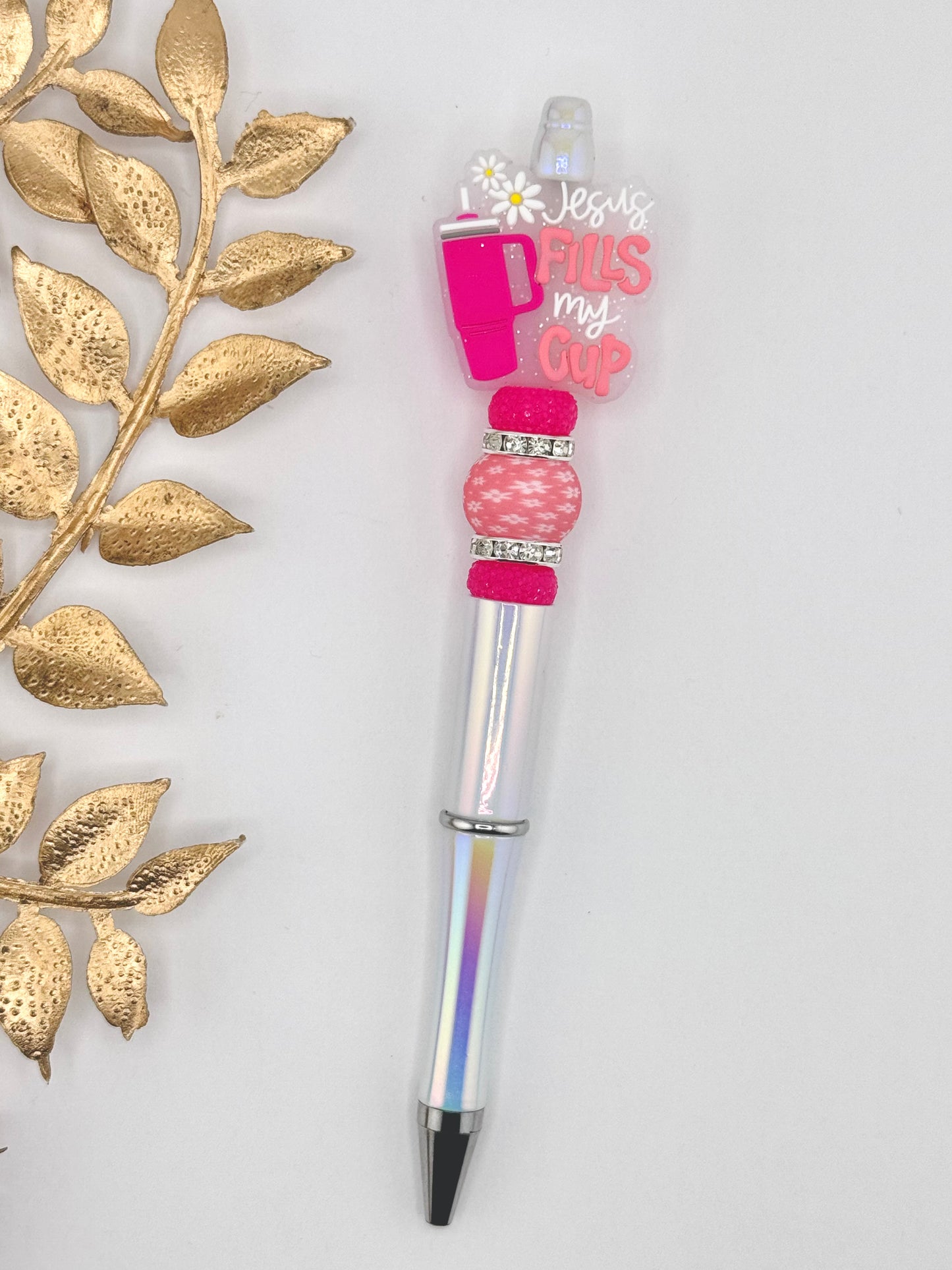 (Wholesale) Jesus Fills My Cup Pen *Custom