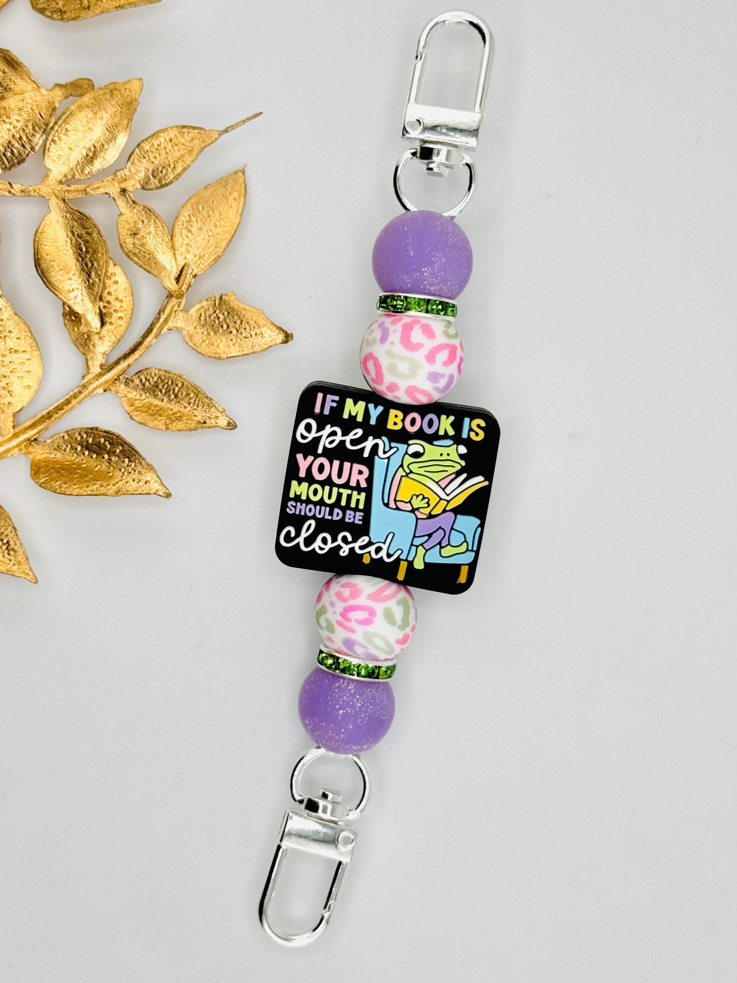 (Wholesale) E-Reader Strap ~ If My Book Is Open ~ Interchangable