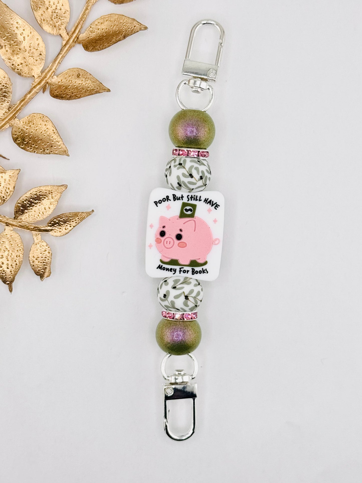 (Wholesale) E-Reader Strap ~ Money For Books ~ Interchangeable