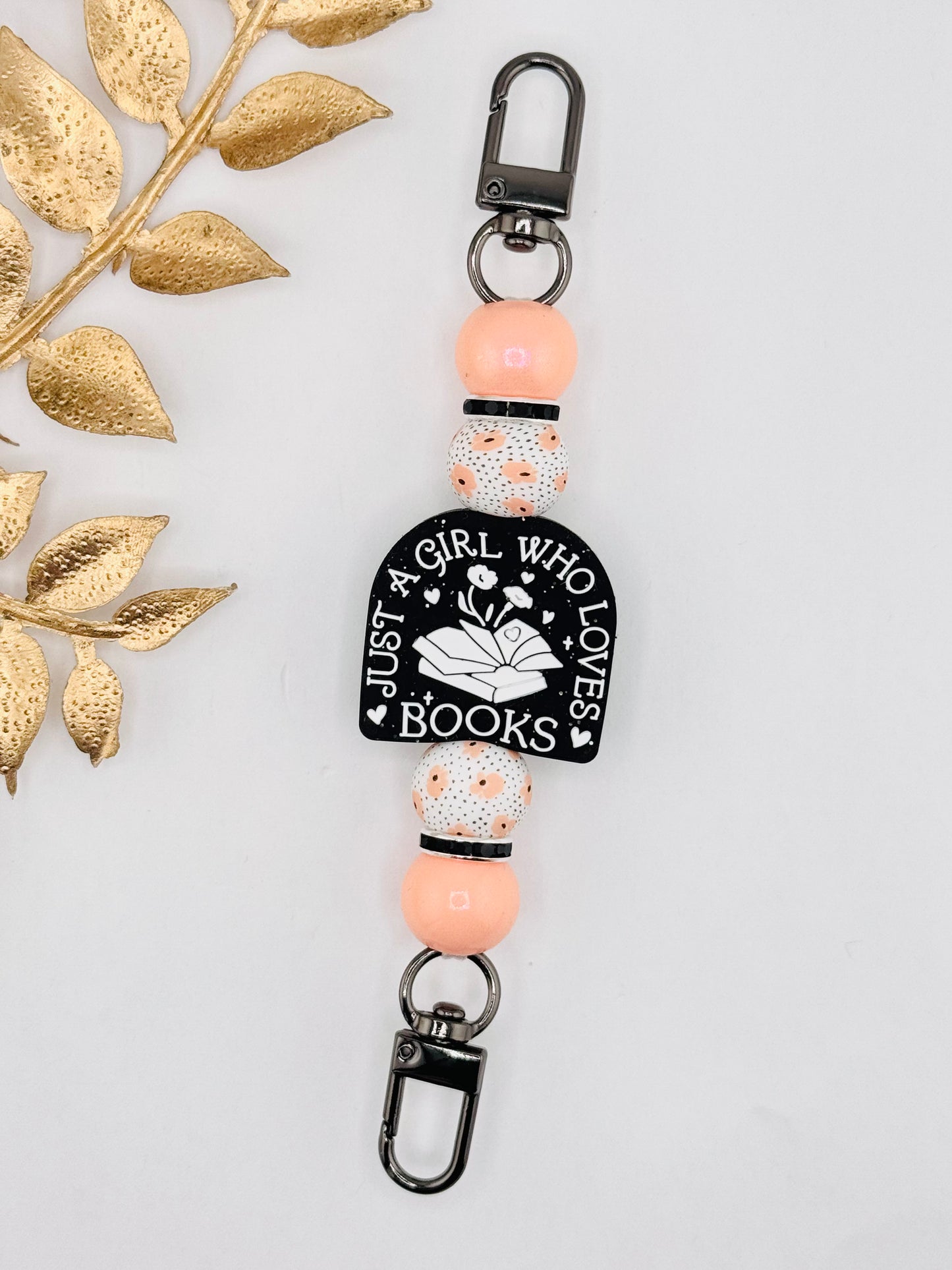 (Wholesale) E-Reader Strap ~ Girl Who Loves Books ~ Interchangeable
