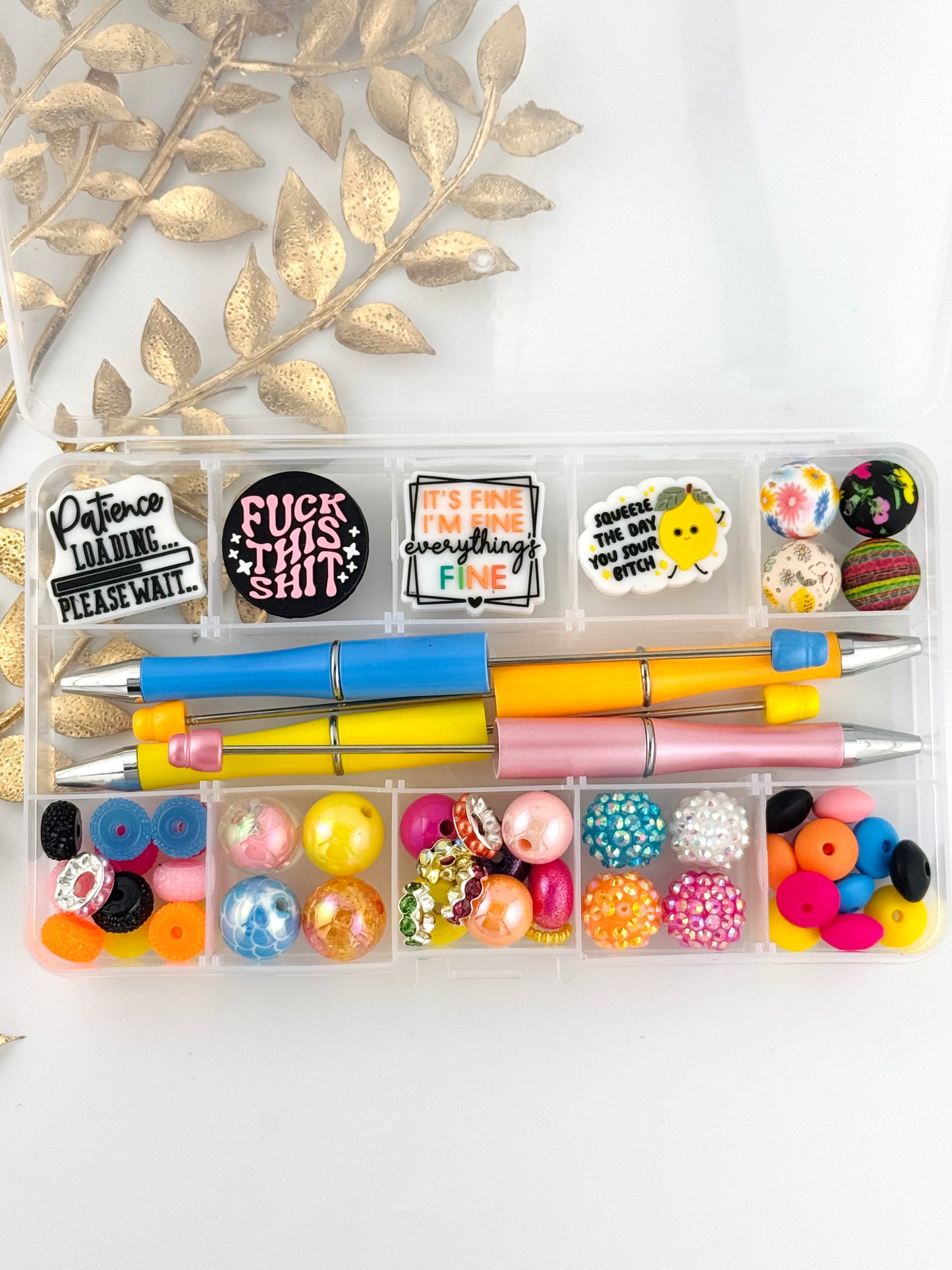 DIY Pen Kit ~ Snarky #1 *Storage Box Sold Separately