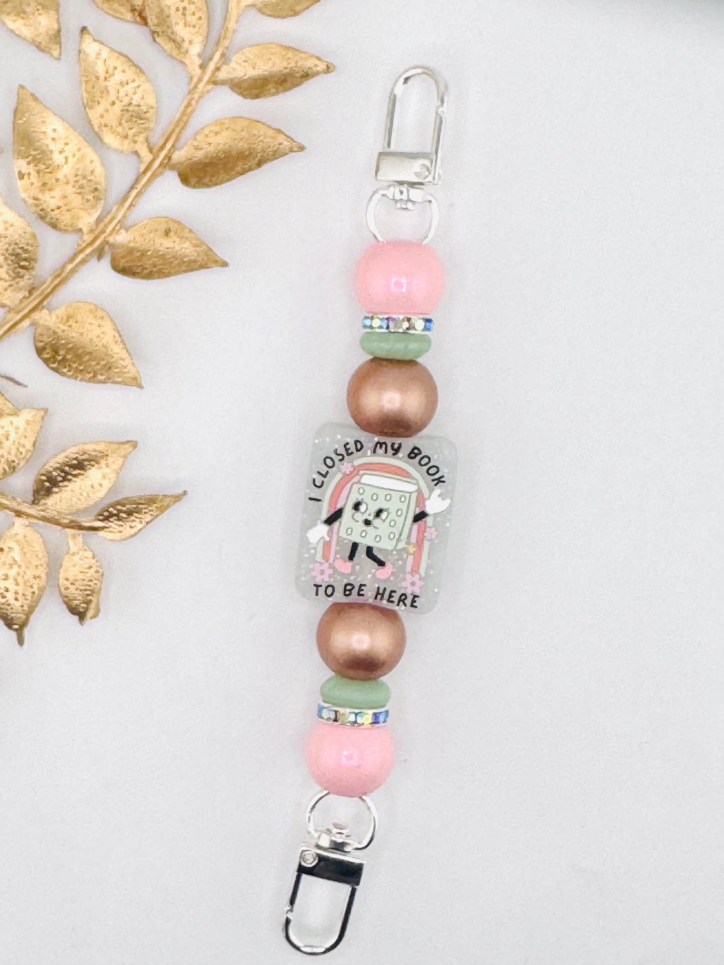 (Wholesale) E-Reader Strap ~ Closed Book To Be Here ~ Interchangeable