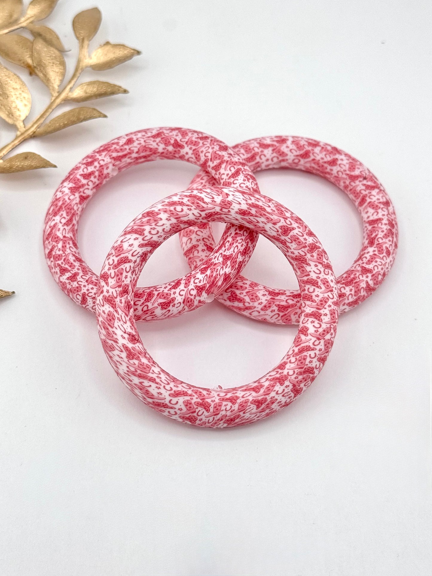 Printed Silicone Ring - Boot Scootin'