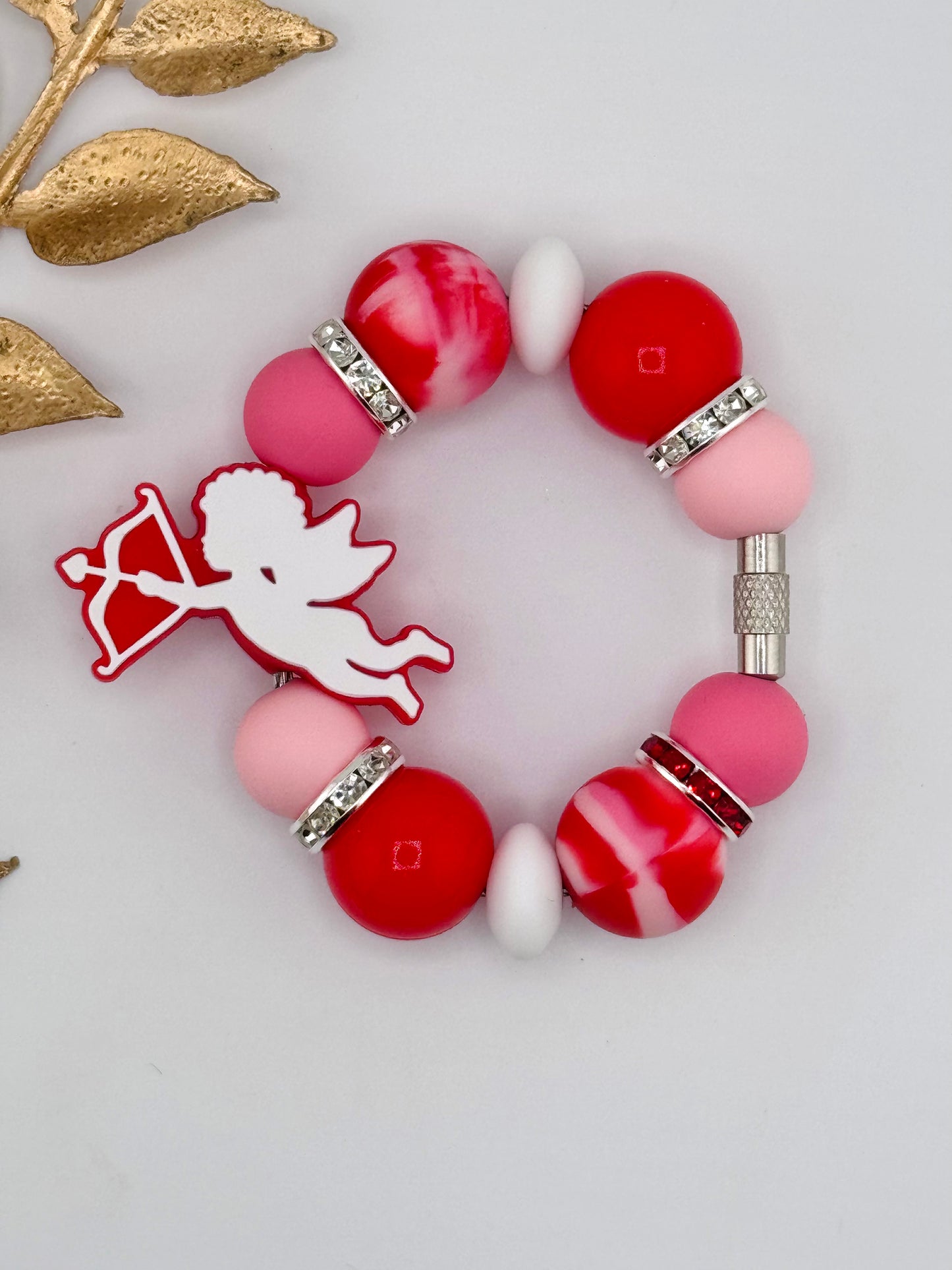 (Wholesale) Cup Charm ~ Red Cupid * Custom
