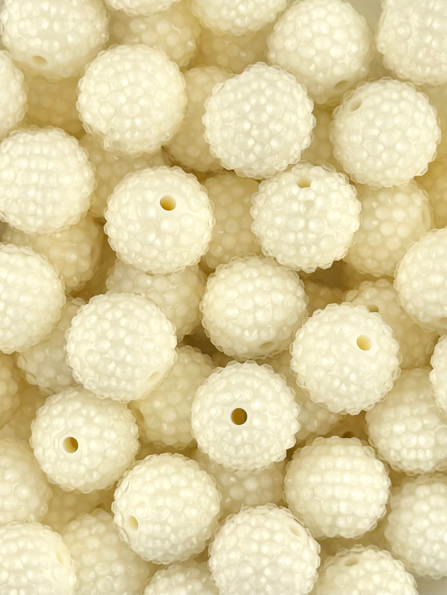 Rhinestone 20mm Acrylic ~ Jelly Cream