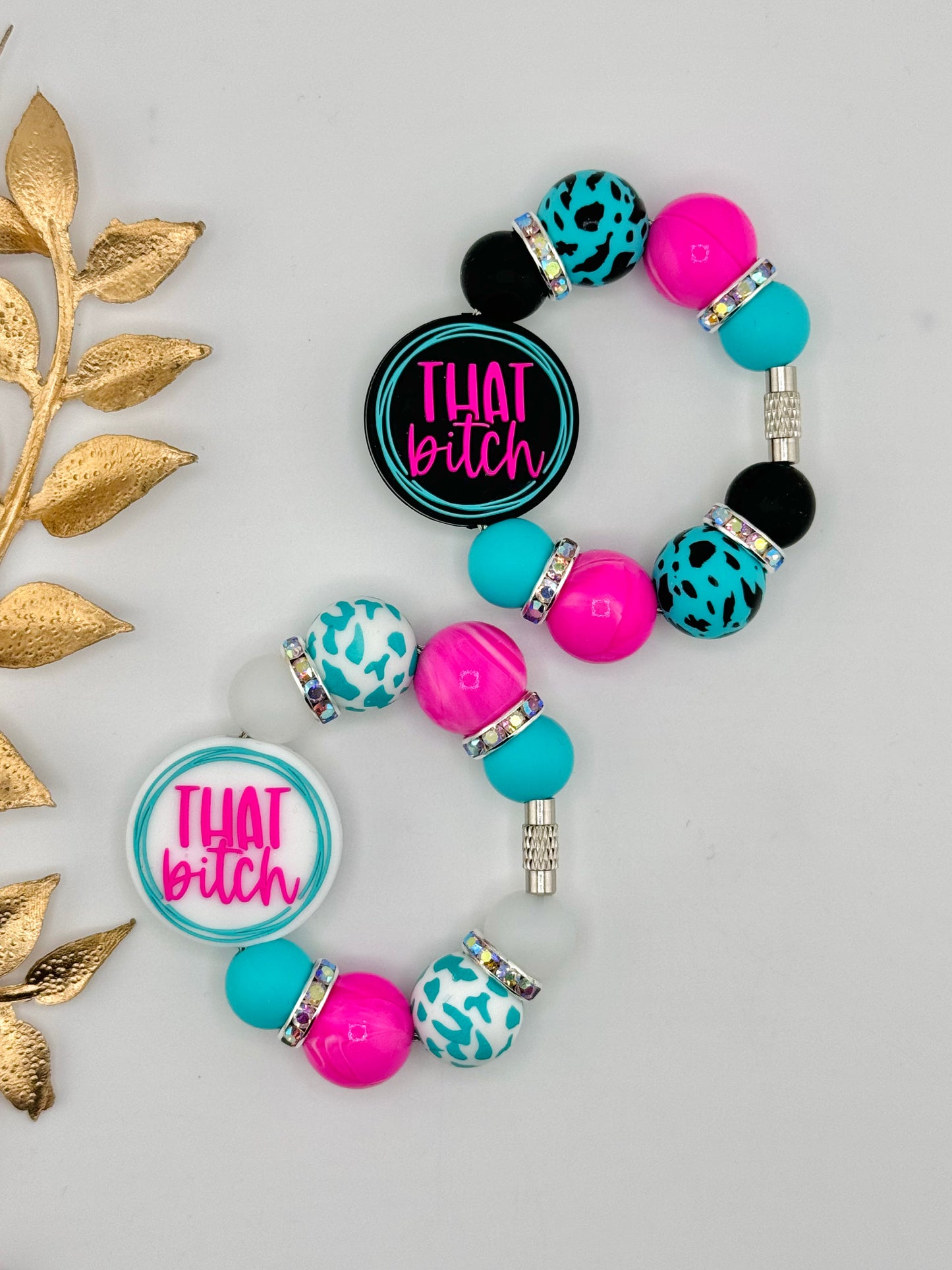 (Wholesale) Cup Charm ~ That Bitc*