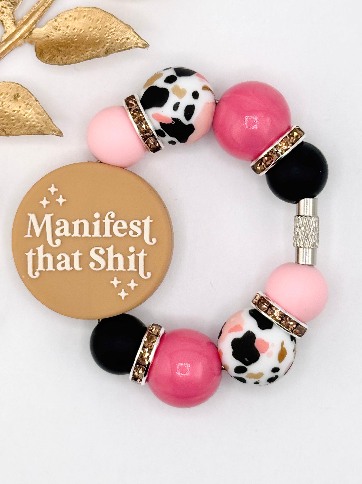 (Wholesale) Cup Charm ~ Manifest That Tan *Custom