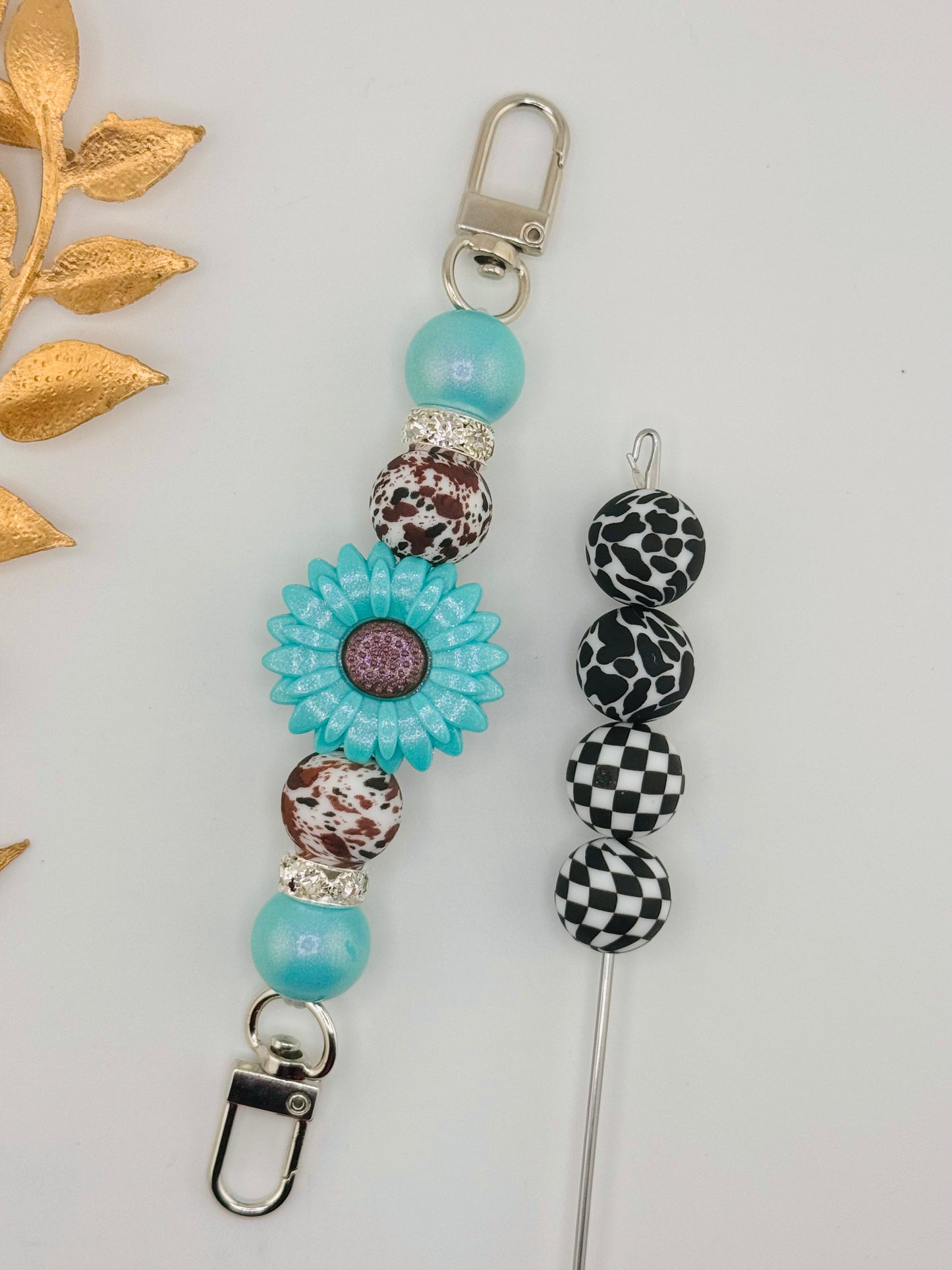 (Wholesale) E-Reader Strap ~ Western Opal Daisy ~ Interchangable