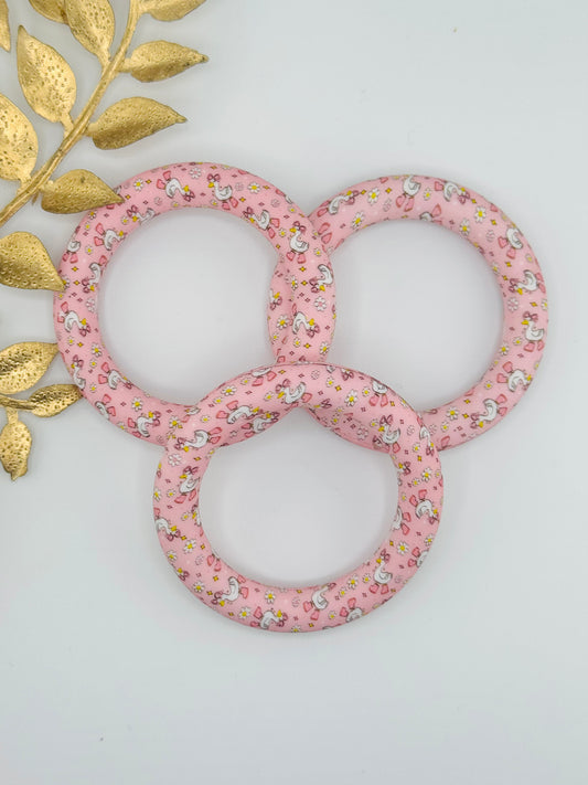 Printed Silicone Ring - Feathered And Fabulous