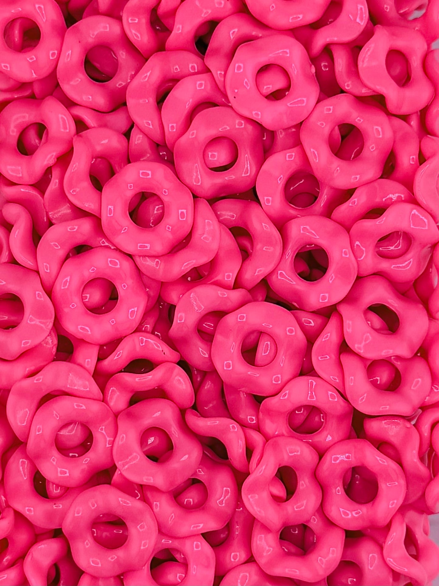 Wavy Acrylic 13mm Spacers (10ct)