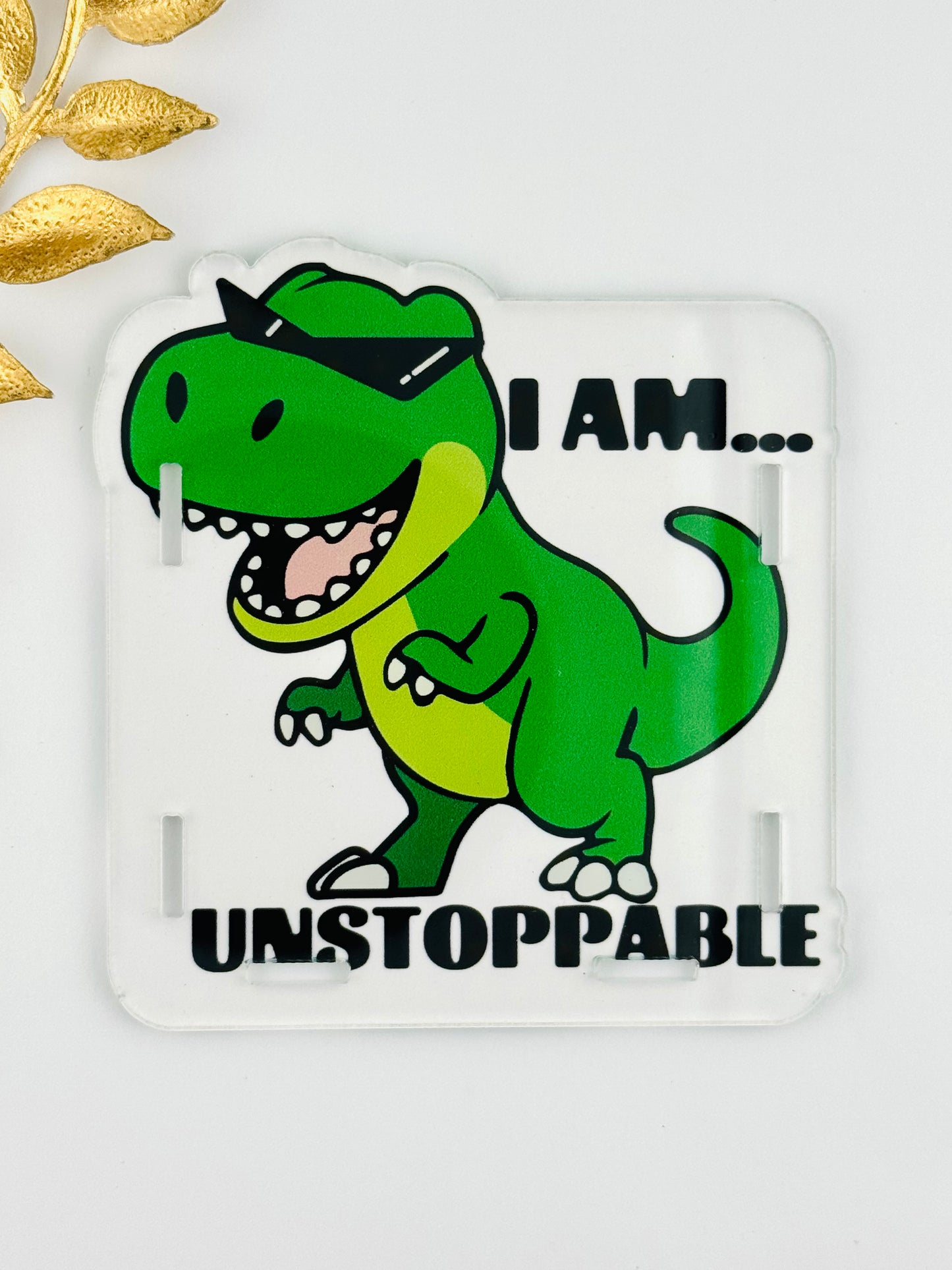 Acrylic Storage Box ~ I am Unstoppable