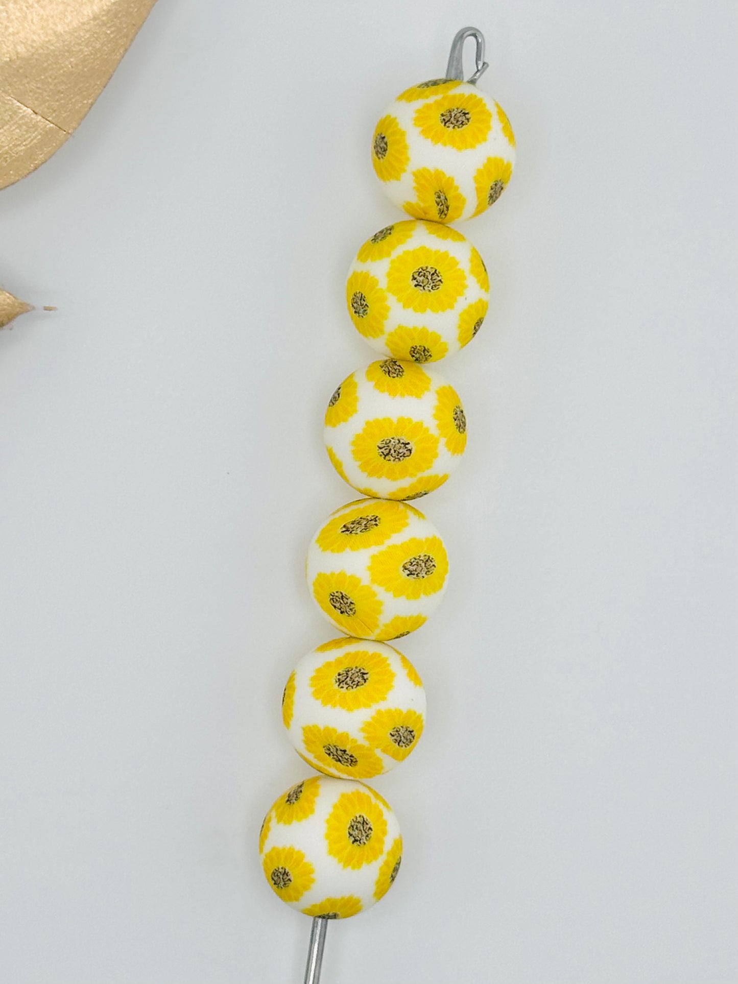 P268 Leopard Sunflower Print