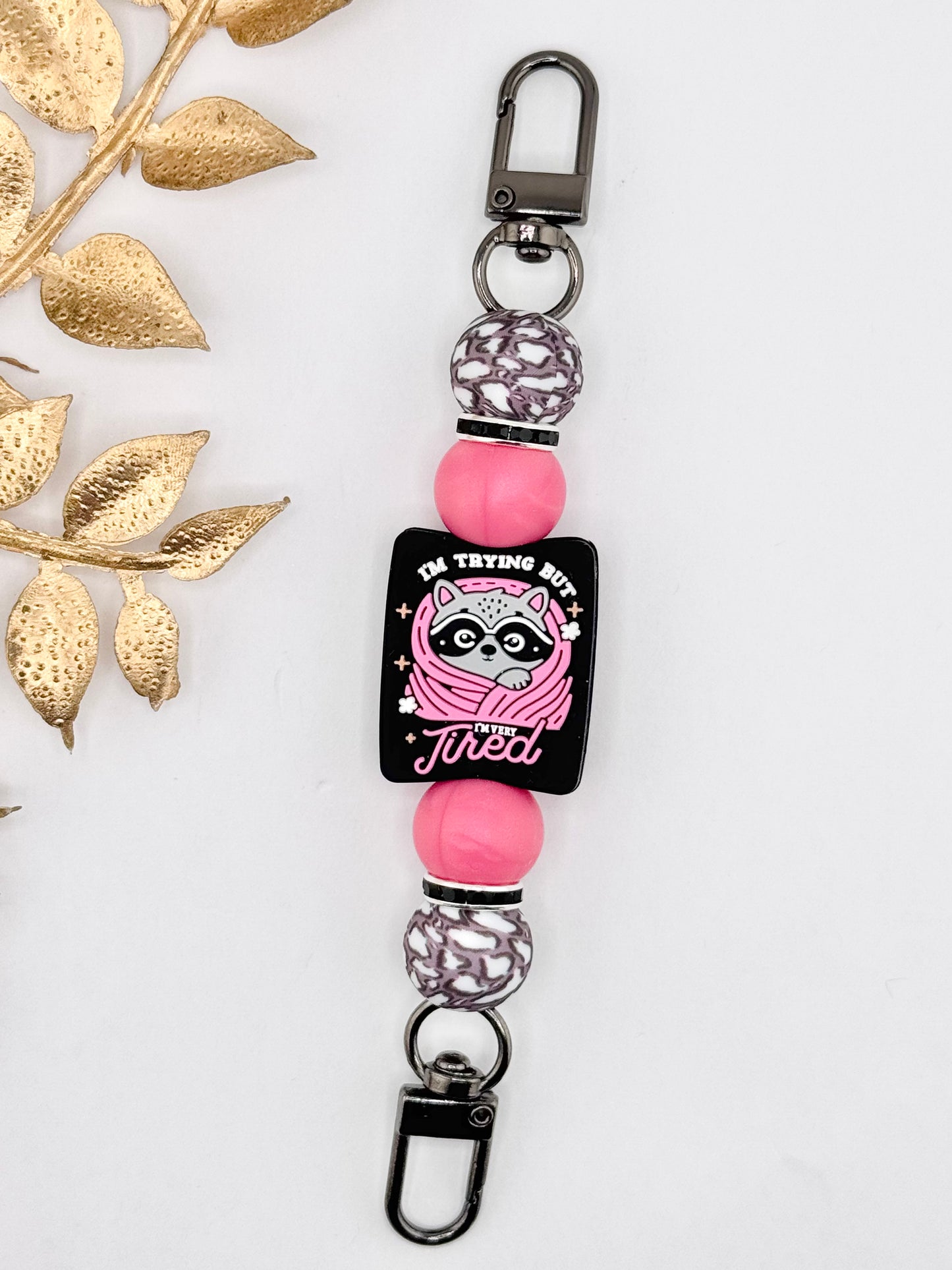 (Wholesale) E-Reader Strap ~ Im Very Tired ~ Interchangeable