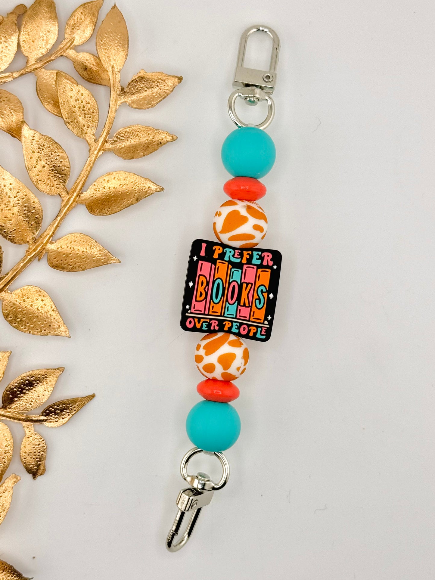 (Wholesale) E-Reader Strap ~ Books Over People ~ Interchangable